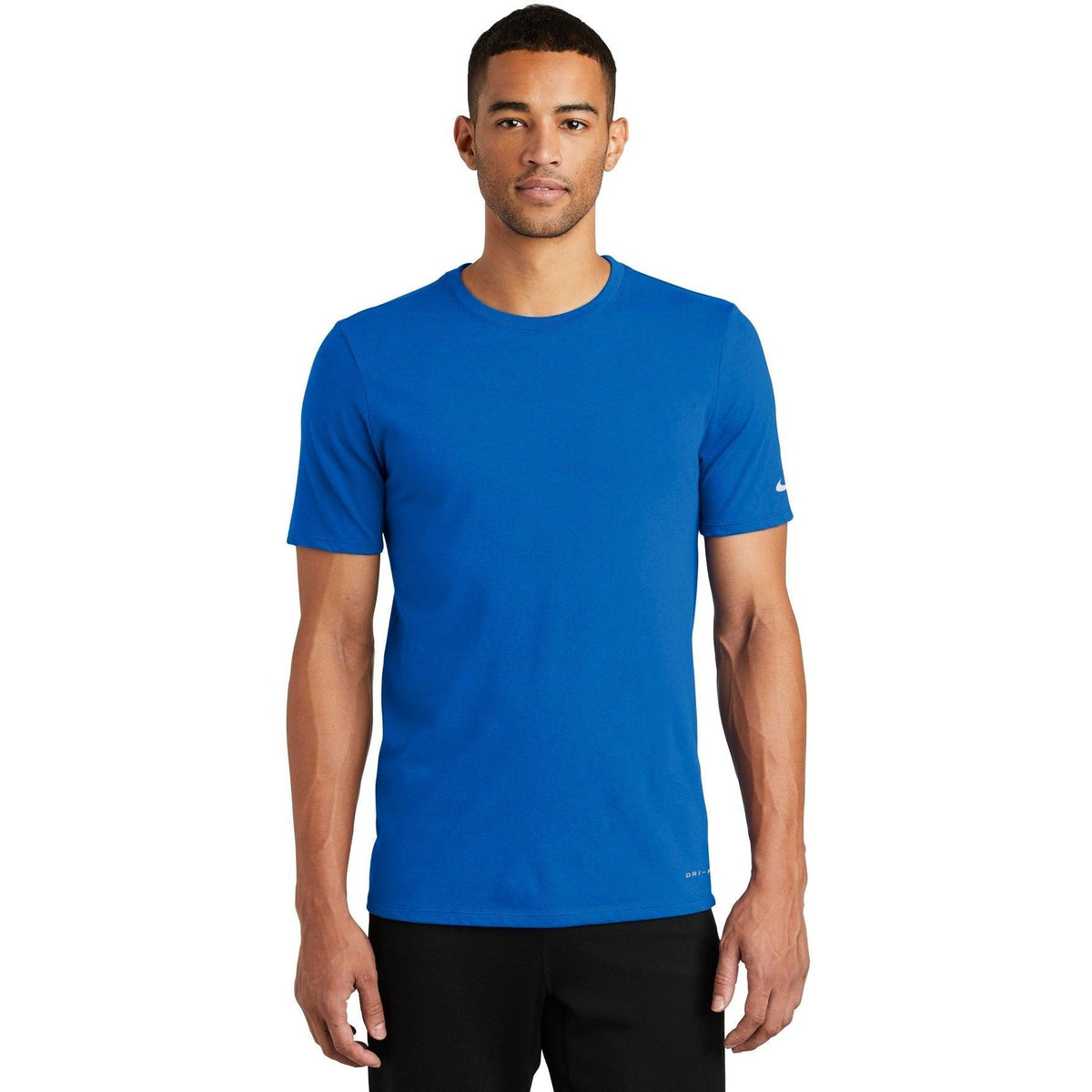 no-logo NIKE Dri-FIT Cotton/Poly Tee-Polos-Nike-Thread Logic
