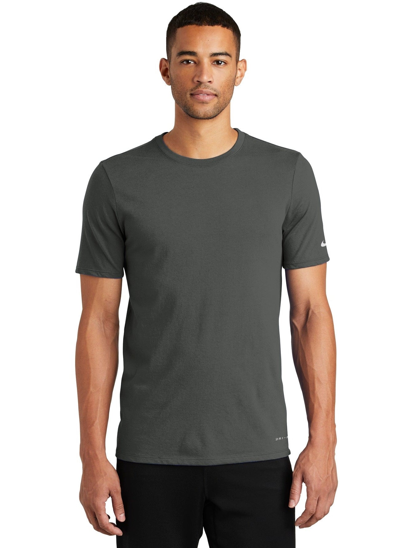 no-logo NIKE Dri-FIT Cotton/Poly Tee-Regular-NIKE-Thread Logic