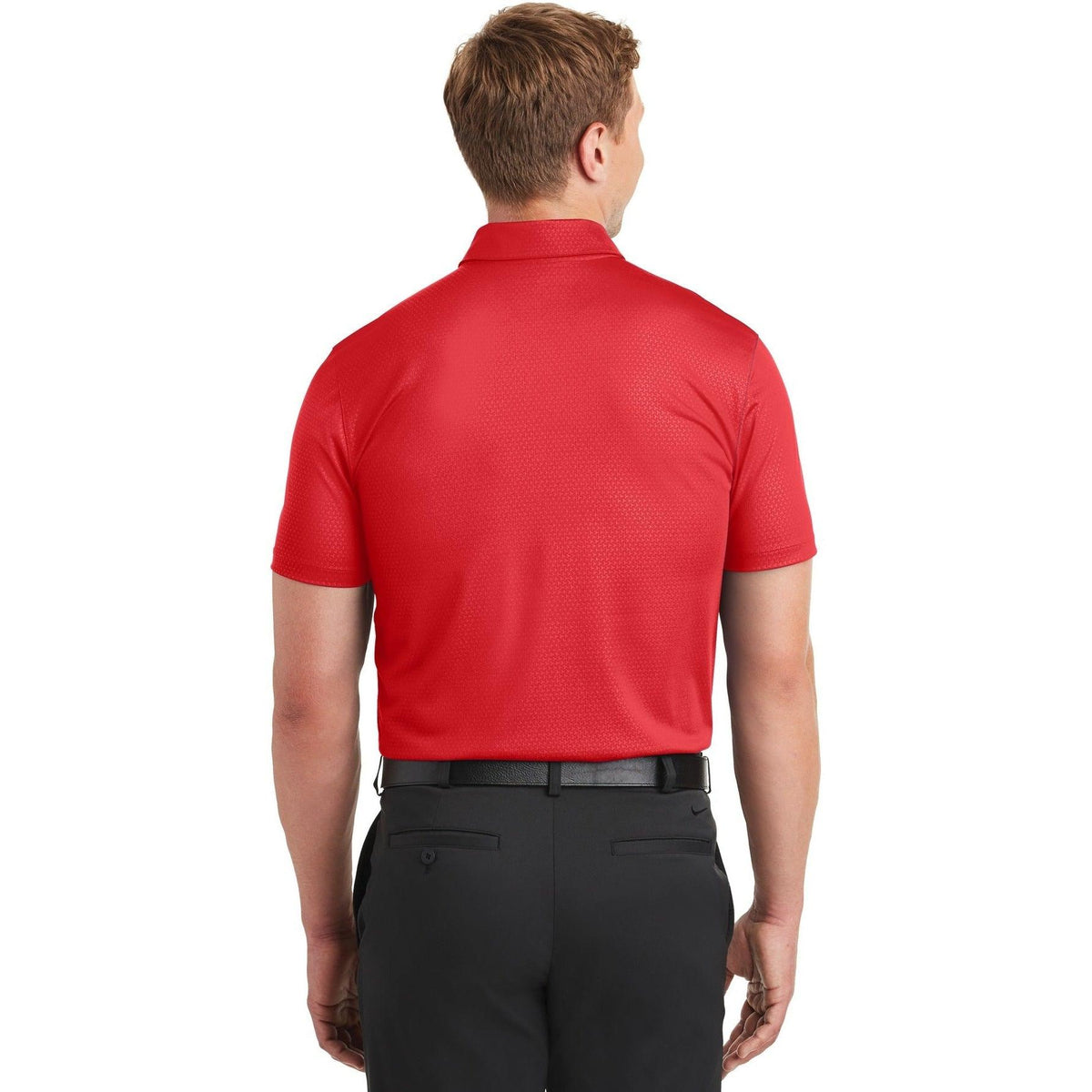 no-logo NIKE Dri-FIT Embossed Tri-Blade Polo-Regular-Nike-Thread Logic