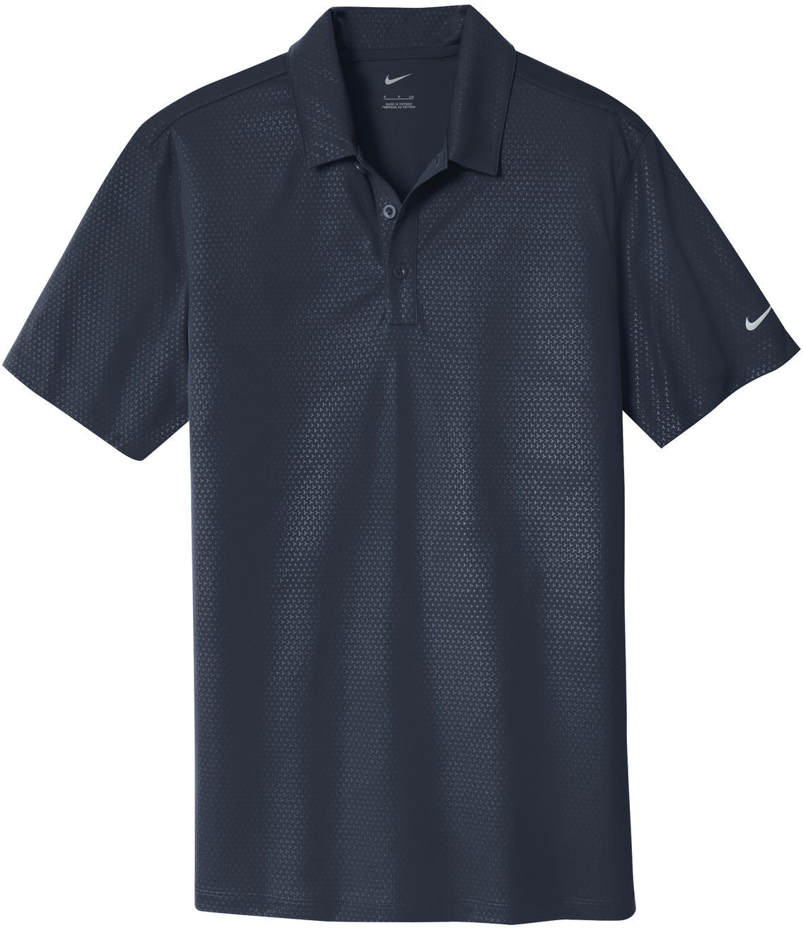 NIKE Dri-FIT Embossed Tri-Blade Polo