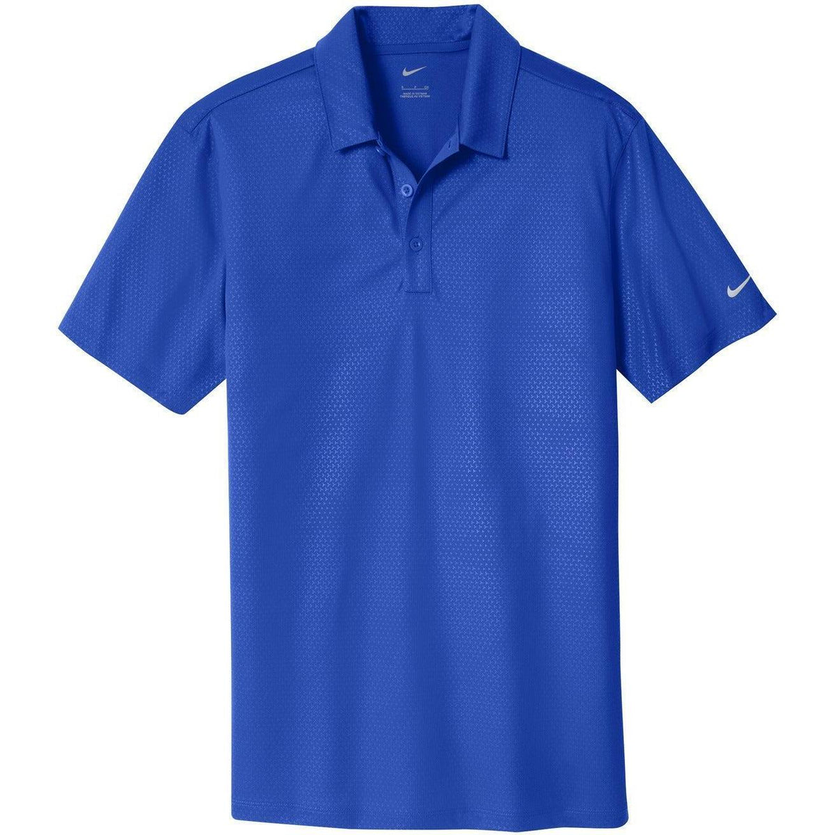 no-logo NIKE Dri-FIT Embossed Tri-Blade Polo-Regular-Nike-Old Royal-XS-Thread Logic