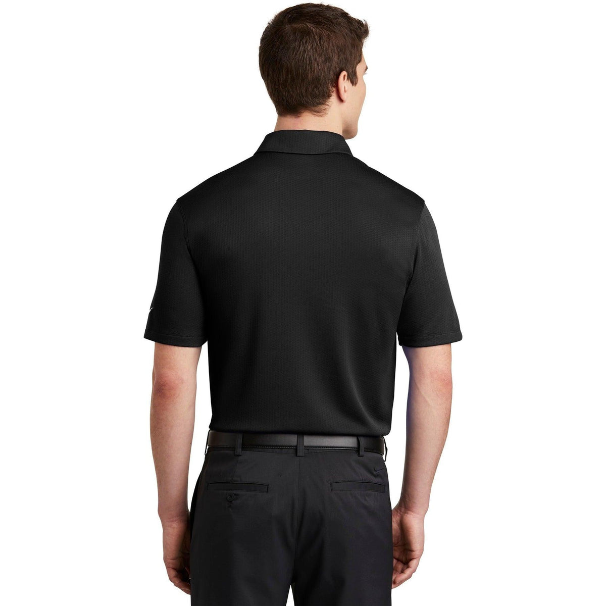 no-logo NIKE Dri-FIT Hex Textured Polo-Regular-Nike-Thread Logic