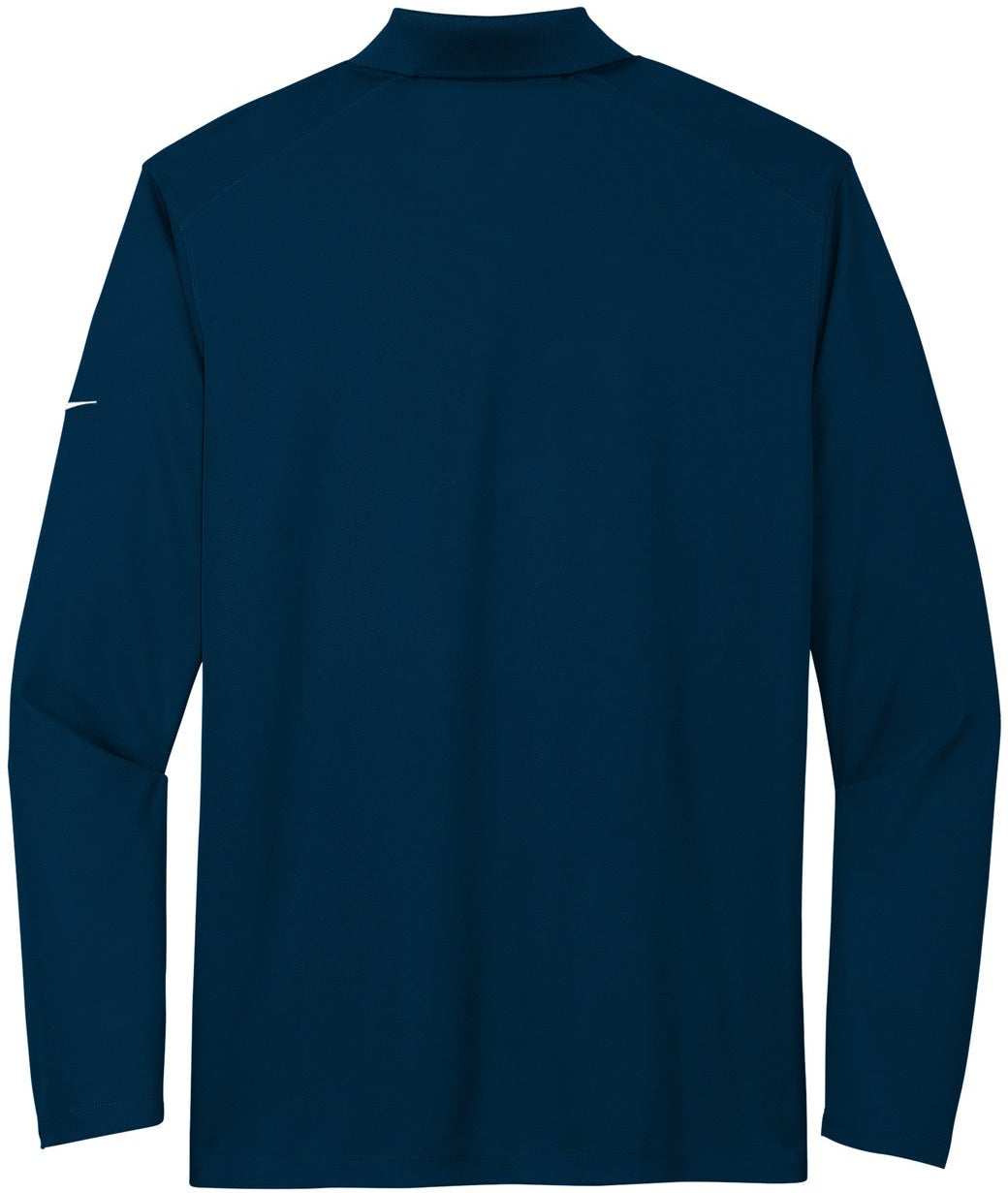 no-logo NIKE Dri-FIT Micro Pique 2.0 Long Sleeve Polo-Regular-NIKE-Thread Logic