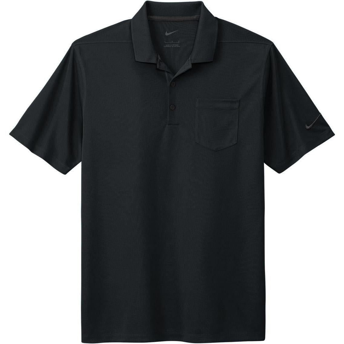 no-logo NIKE Dri-FIT Micro Pique 2.0 Pocket Polo