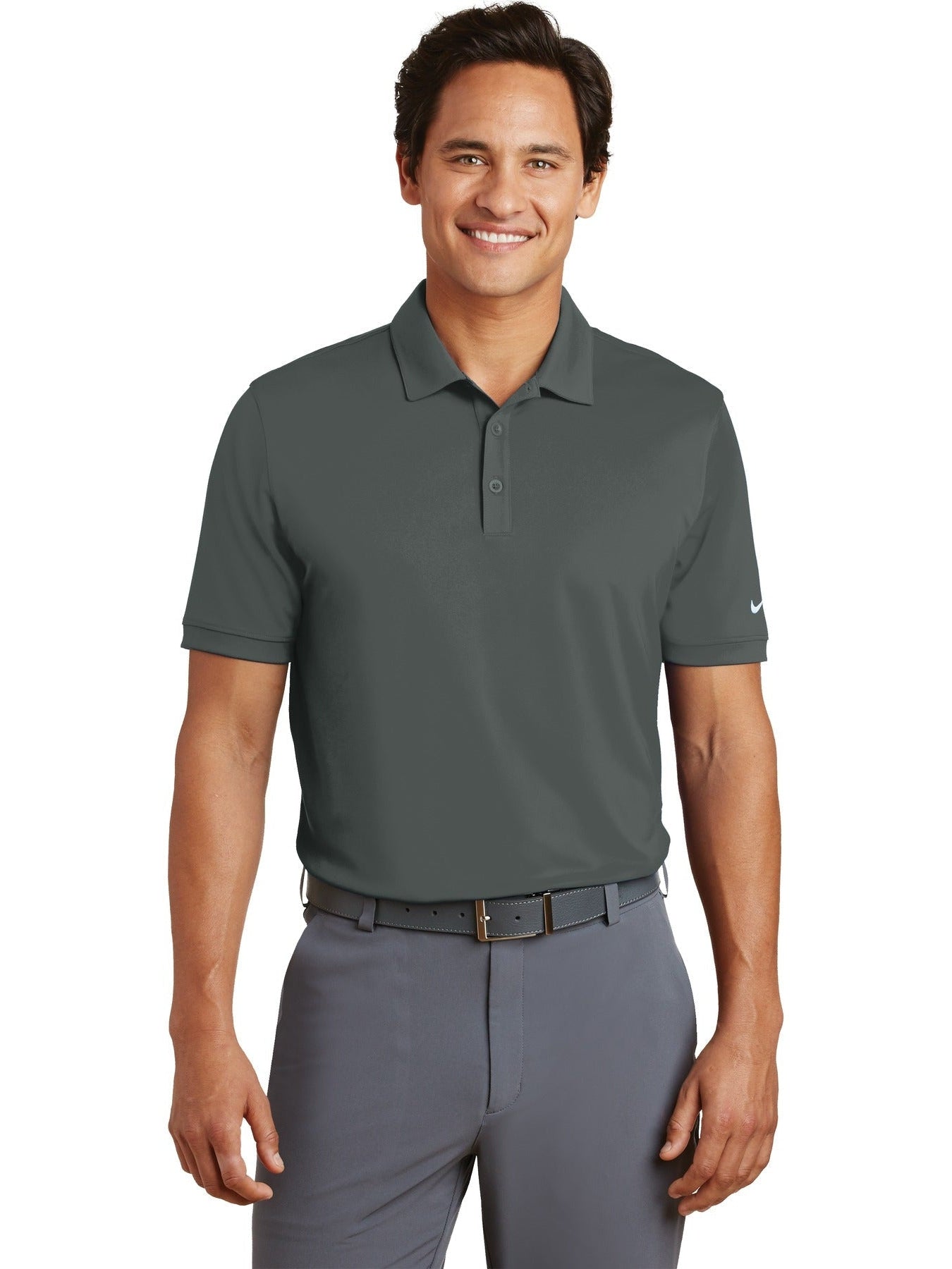 no-logo NIKE Dri-FIT Players Modern Fit Polo-Regular-NIKE-Thread Logic