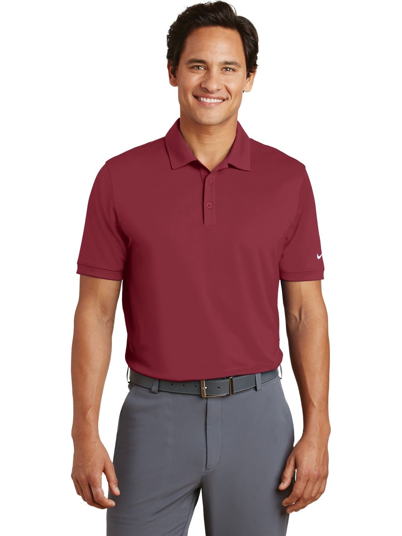 no-logo NIKE Dri-FIT Players Modern Fit Polo-Regular-NIKE-Thread Logic