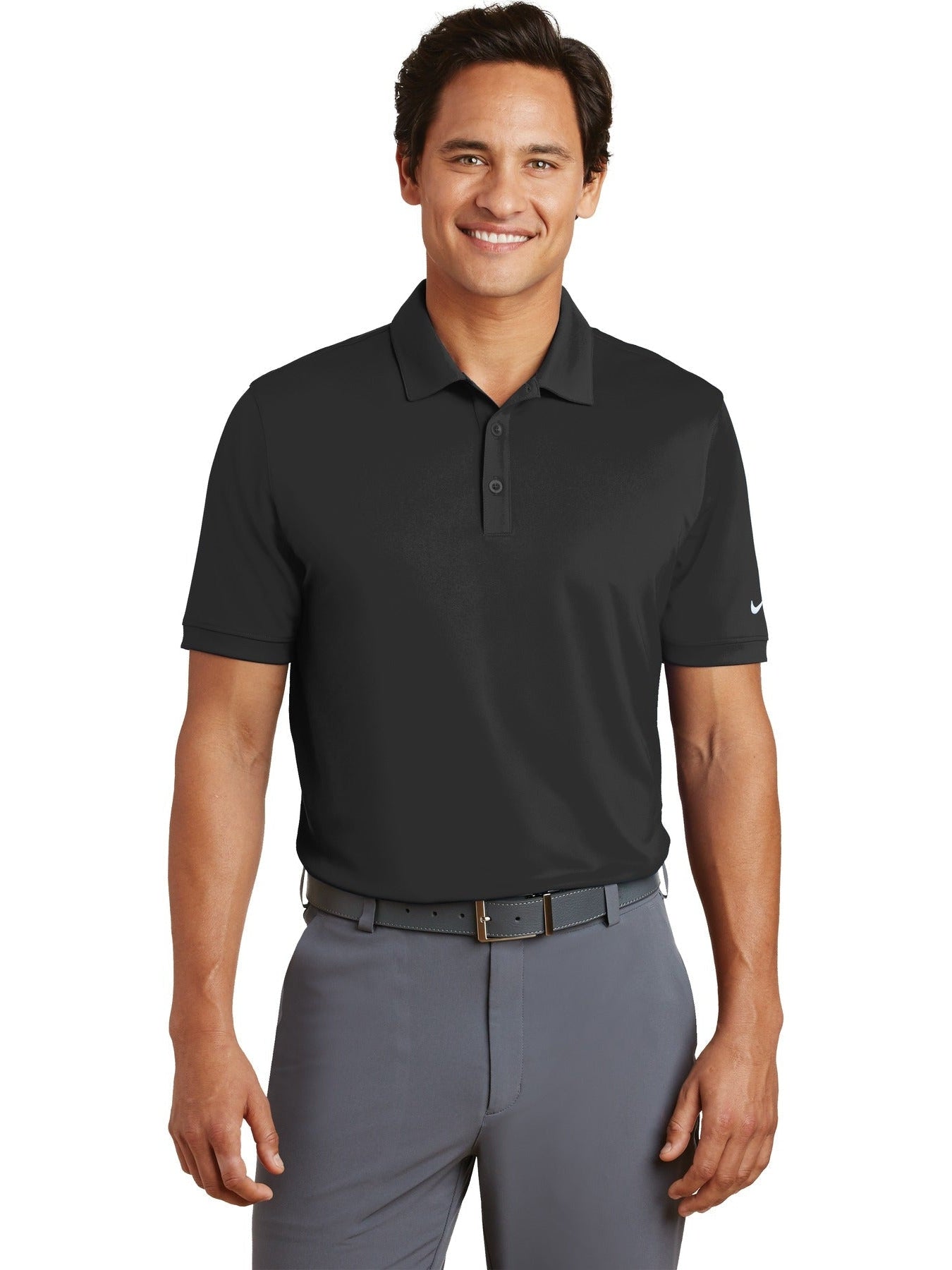 no-logo NIKE Dri-FIT Players Modern Fit Polo-Regular-NIKE-Thread Logic