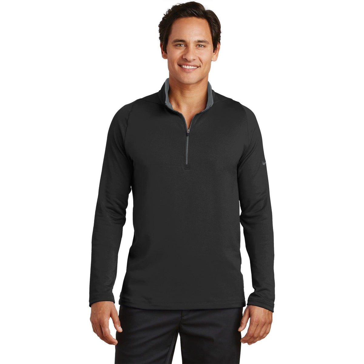 no-logo NIKE Dri-FIT Stretch 1/2-Zip Cover-Up-Regular-NIKE-Thread Logic