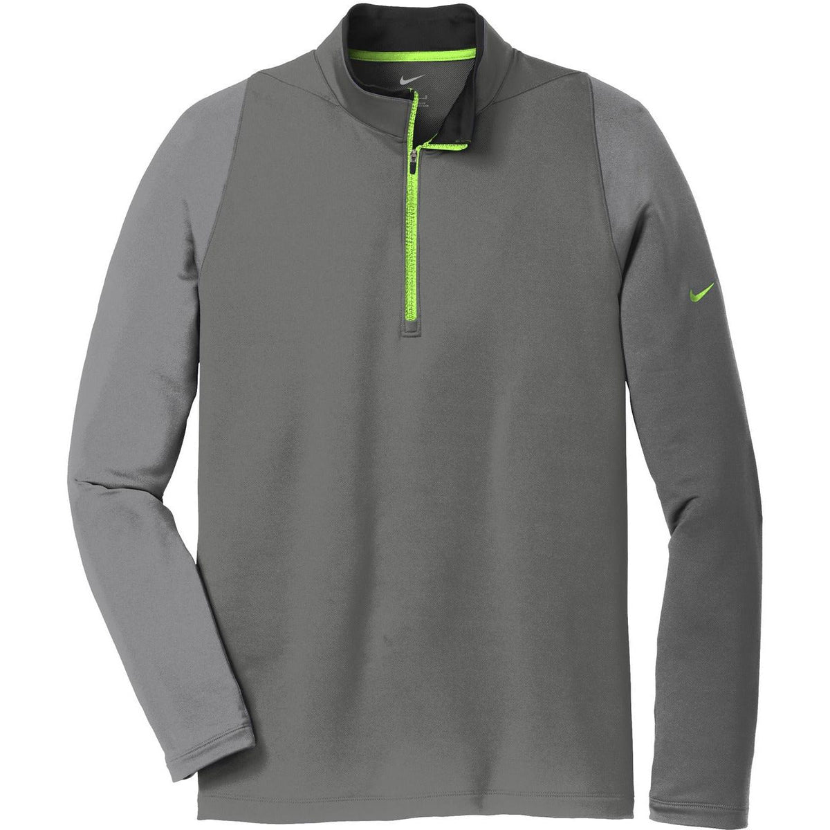 no-logo NIKE Dri-FIT Stretch 1/2-Zip Cover-Up