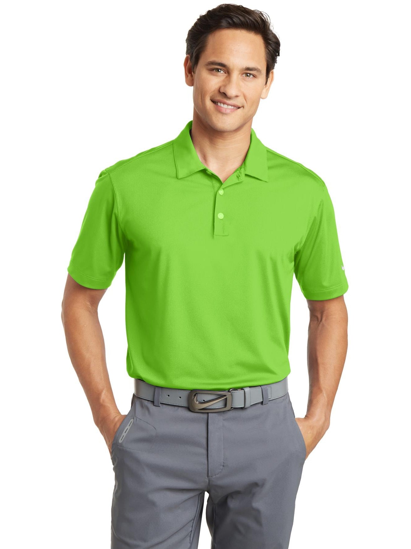 no-logo NIKE Dri-FIT Vertical Mesh Polo-Regular-NIKE-Thread Logic