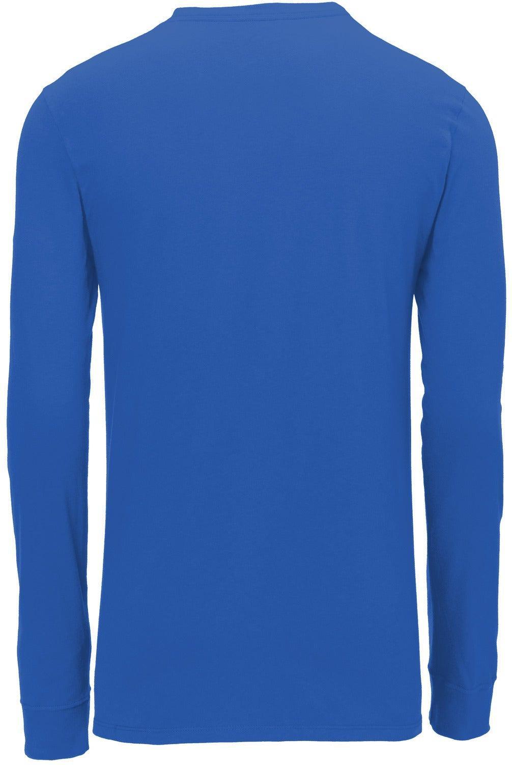 no-logo NIKE Dri-Fit Cotton/Poly Long Sleeve Tee-Regular-NIKE-Thread Logic