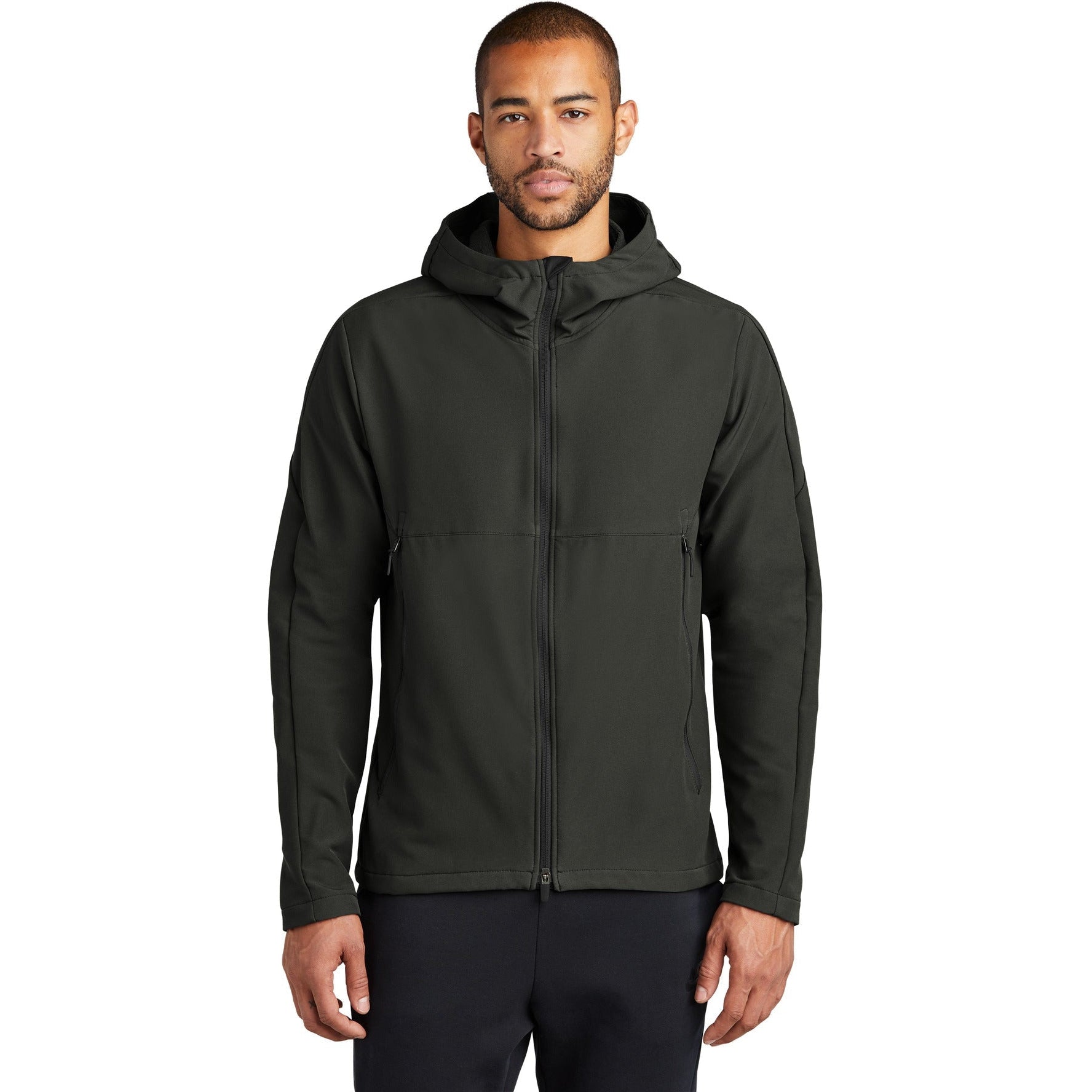 no-logo NIKE Hooded Soft Shell Jacket-Apparel-NIKE-Thread Logic