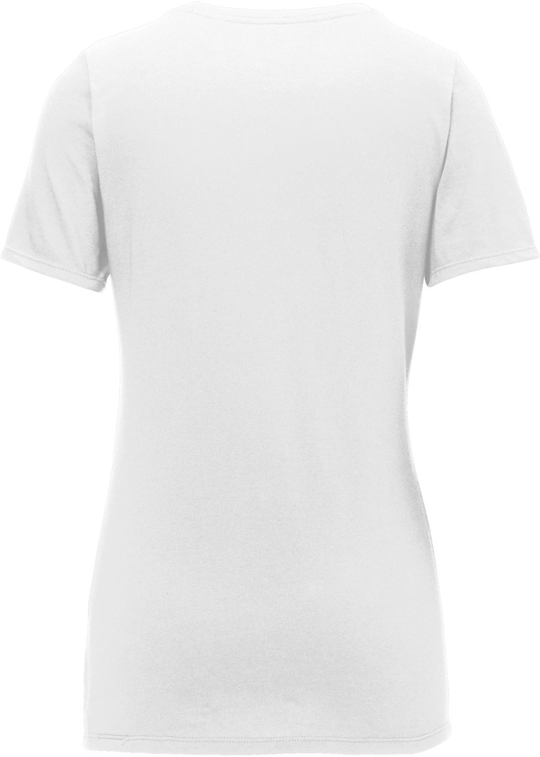 no-logo NIKE Ladies Dri-FIT Cotton/Poly Scoop Neck Tee-Regular-NIKE-Thread Logic