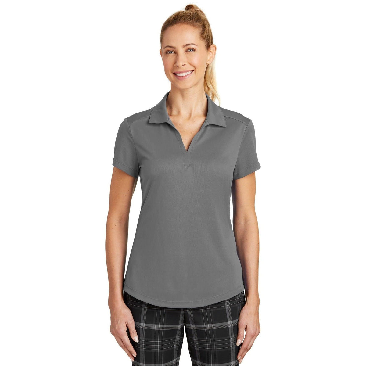 no-logo NIKE Women's Dri-FIT Legacy Polo-Regular-Nike-Thread Logic