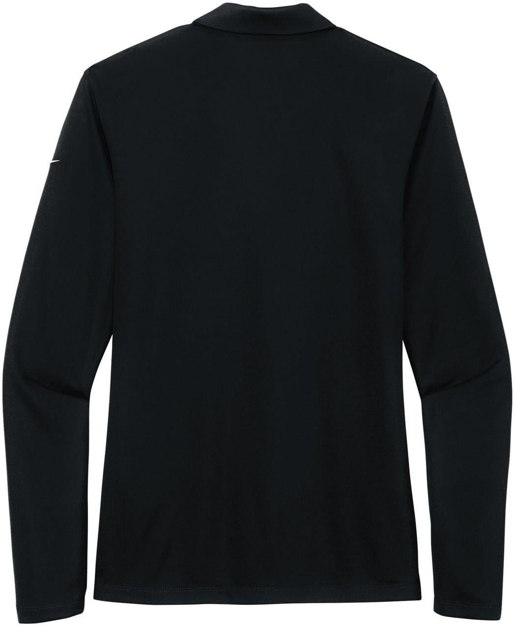 no-logo NIKE Ladies Dri-FIT Micro Pique 2.0 Long Sleeve Polo-Regular-NIKE-Thread Logic