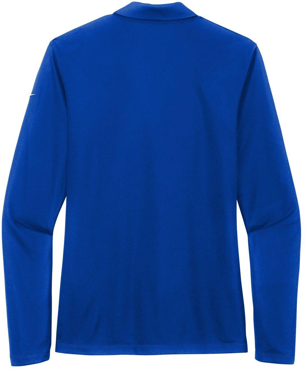 no-logo NIKE Ladies Dri-FIT Micro Pique 2.0 Long Sleeve Polo-Regular-NIKE-Thread Logic