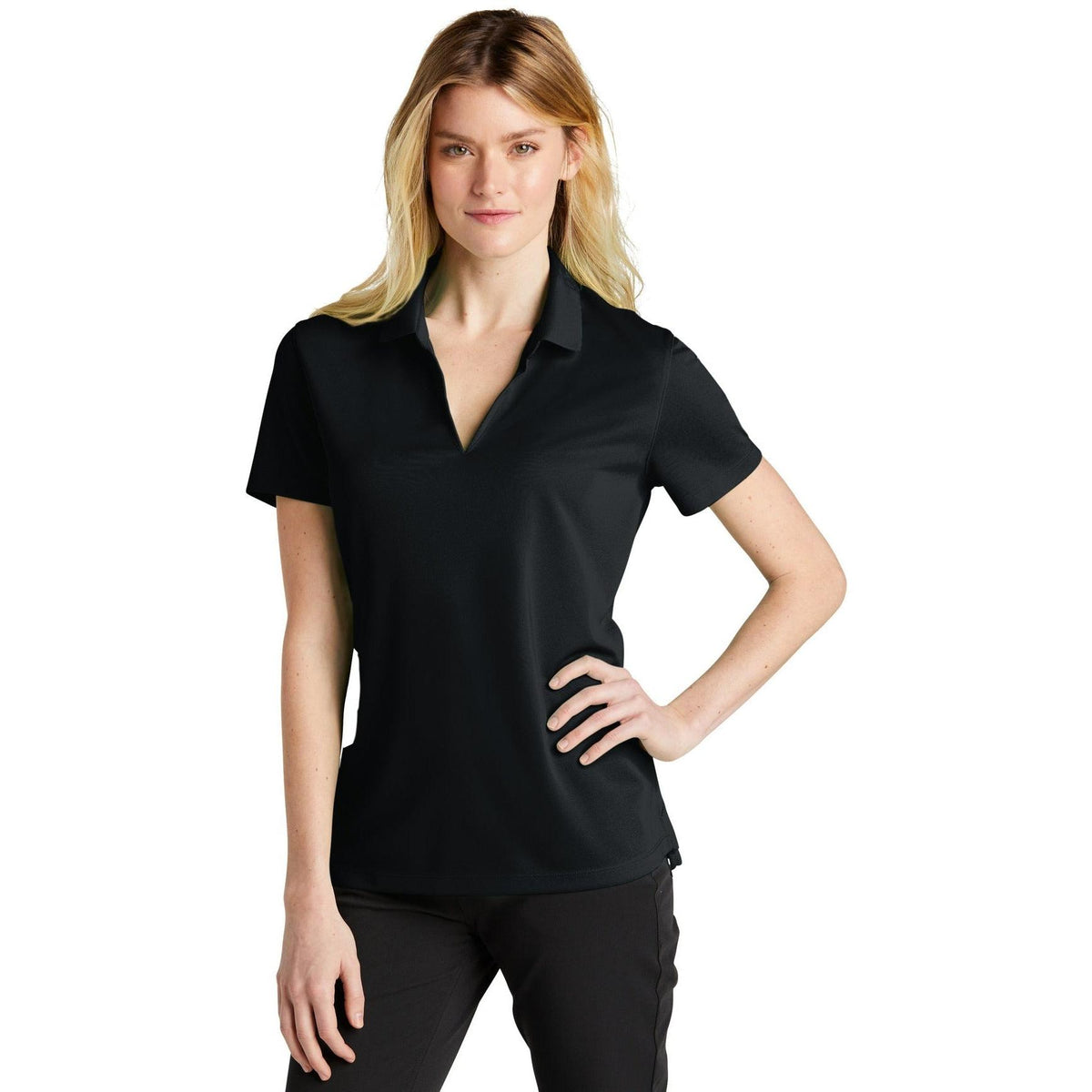 no-logo NIKE Ladies Dri-FIT Micro Pique 2.0 Polo-Regular-NIKE-Thread Logic