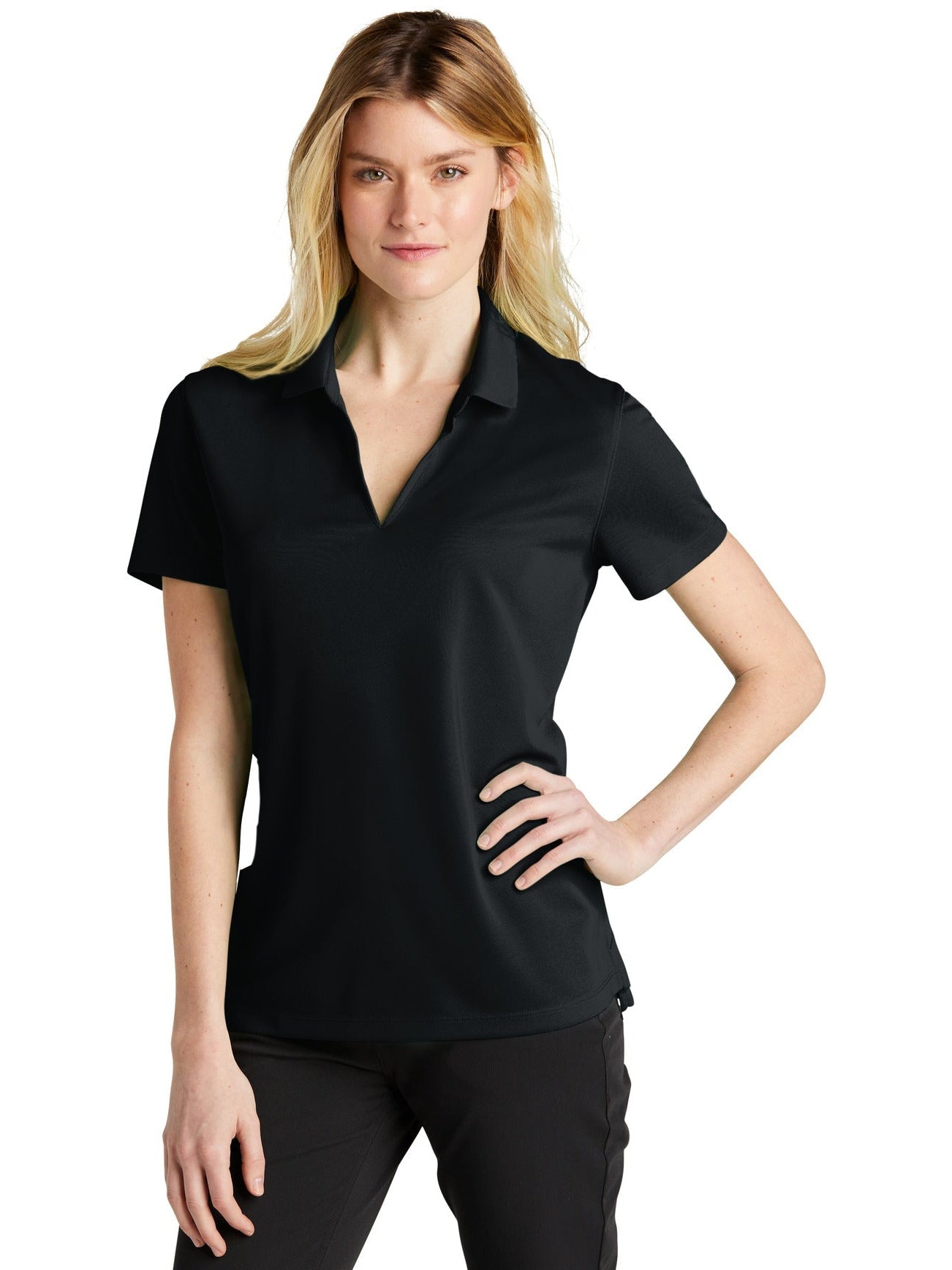 no-logo NIKE Ladies Dri-FIT Micro Pique 2.0 Polo-Regular-NIKE-Thread Logic