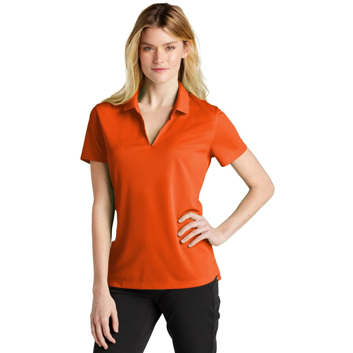 no-logo NIKE Ladies Dri-FIT Micro Pique 2.0 Polo-Regular-NIKE-Thread Logic