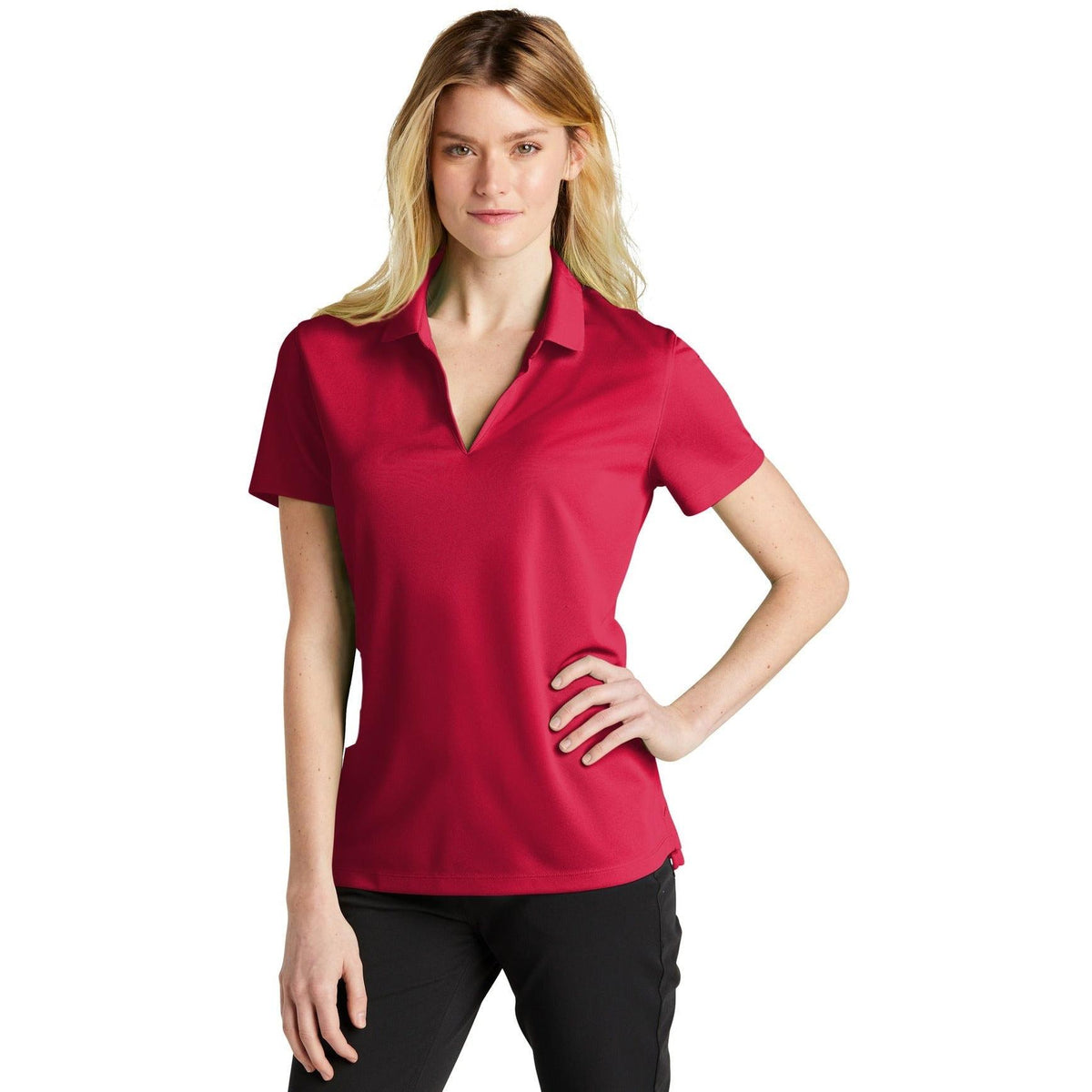 no-logo NIKE Ladies Dri-FIT Micro Pique 2.0 Polo-Regular-NIKE-Thread Logic