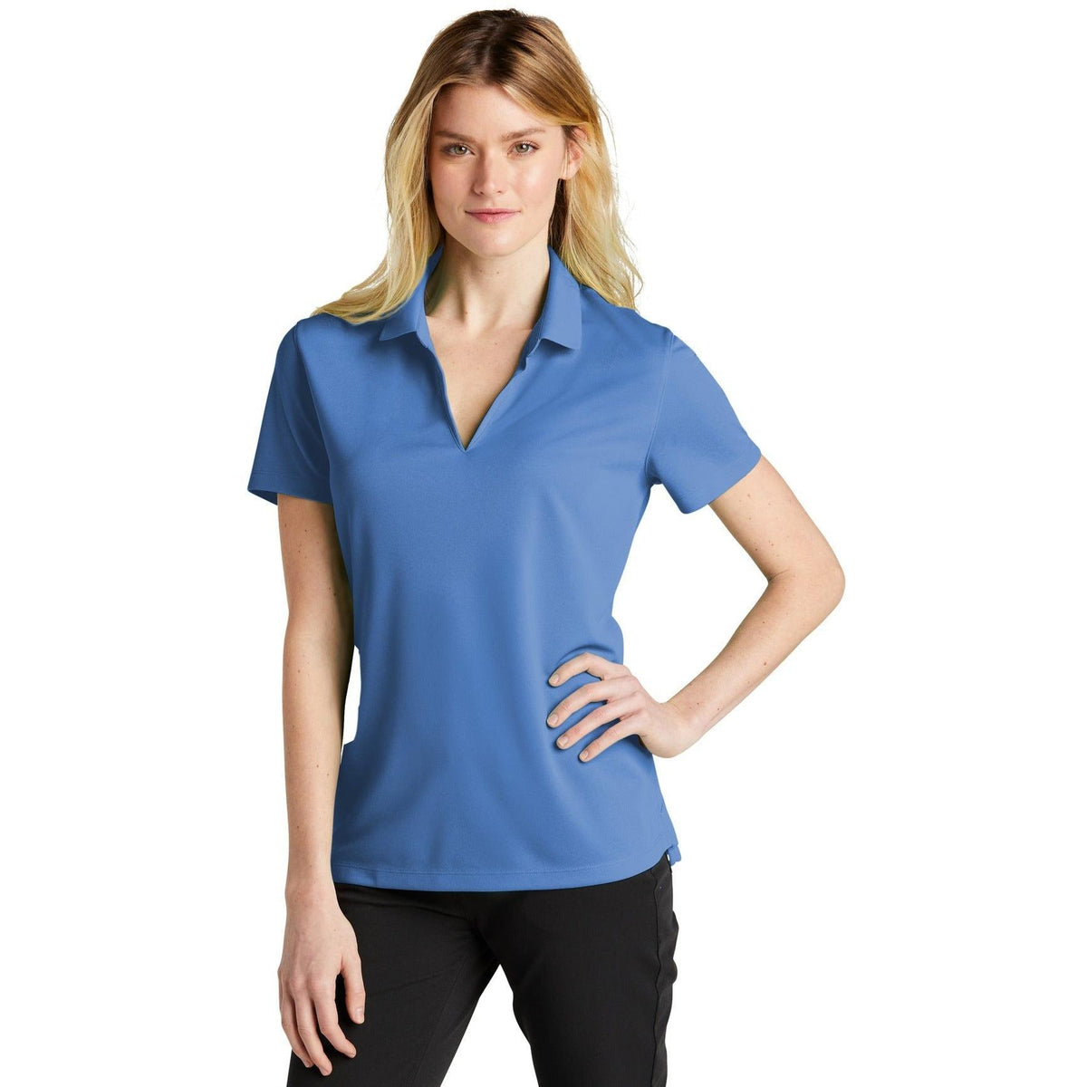 no-logo NIKE Ladies Dri-FIT Micro Pique 2.0 Polo-Regular-NIKE-Thread Logic