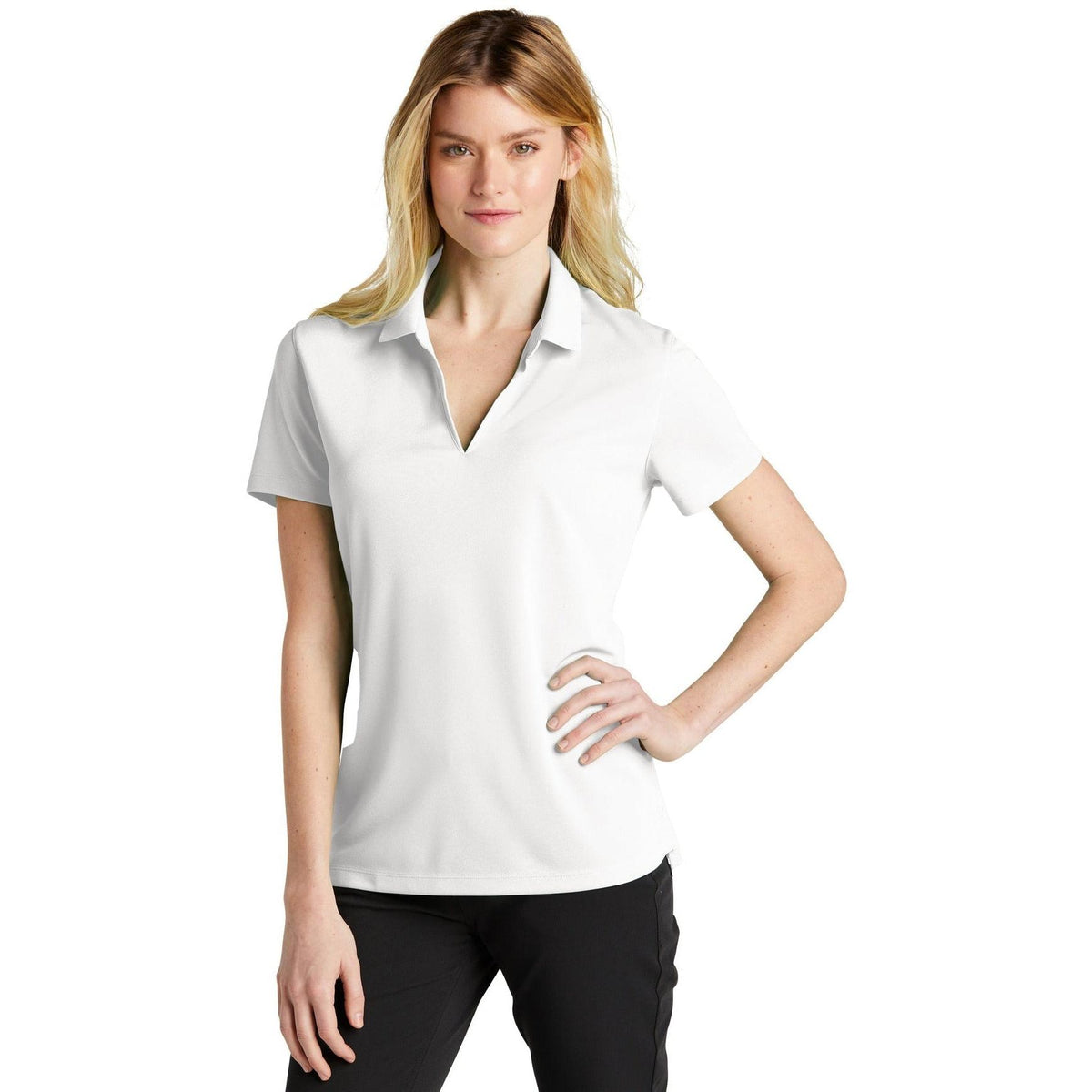 no-logo NIKE Ladies Dri-FIT Micro Pique 2.0 Polo-Regular-NIKE-Thread Logic
