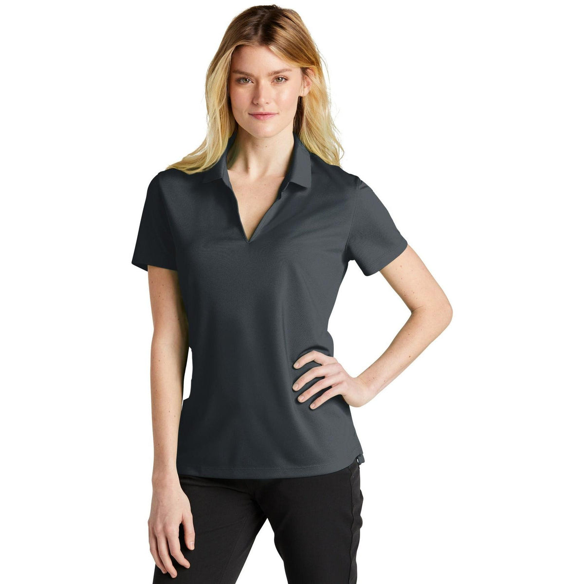 no-logo NIKE Ladies Dri-FIT Micro Pique 2.0 Polo-Regular-NIKE-Thread Logic