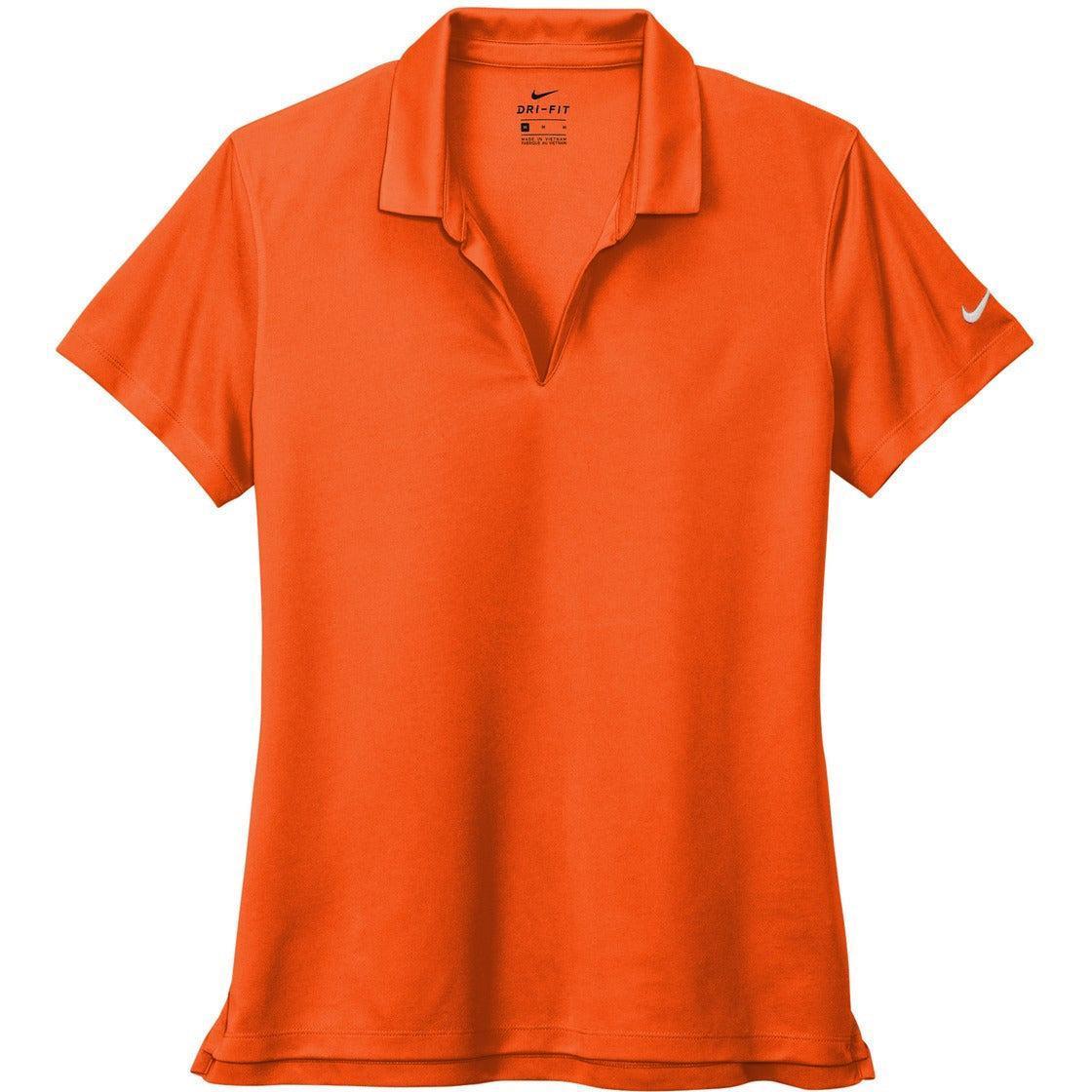 no-logo NIKE Ladies Dri-FIT Micro Pique 2.0 Polo