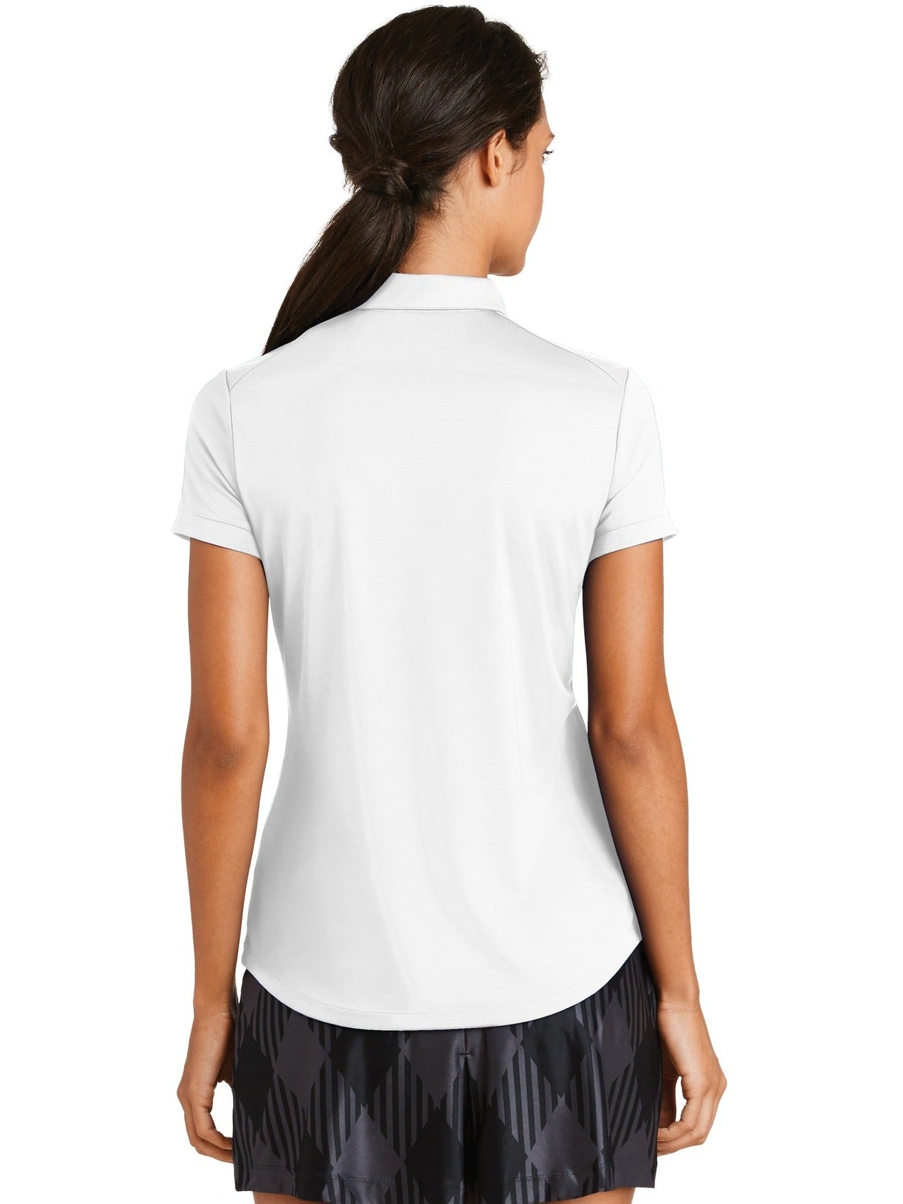 no-logo NIKE Ladies Dri-FIT Players Modern Fit Polo-Regular-NIKE-Thread Logic