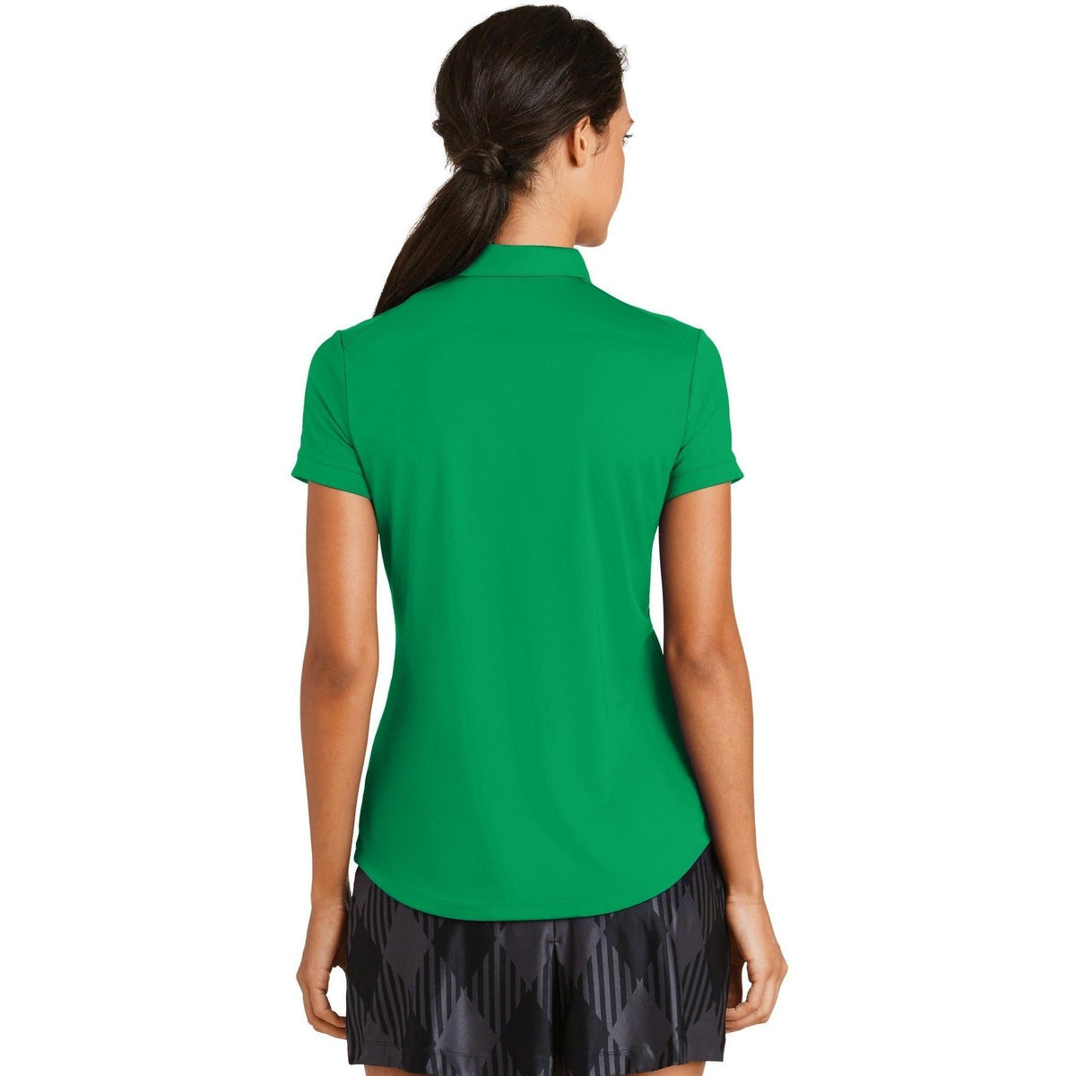 no-logo NIKE Ladies Dri-FIT Players Modern Fit Polo-Regular-NIKE-Thread Logic