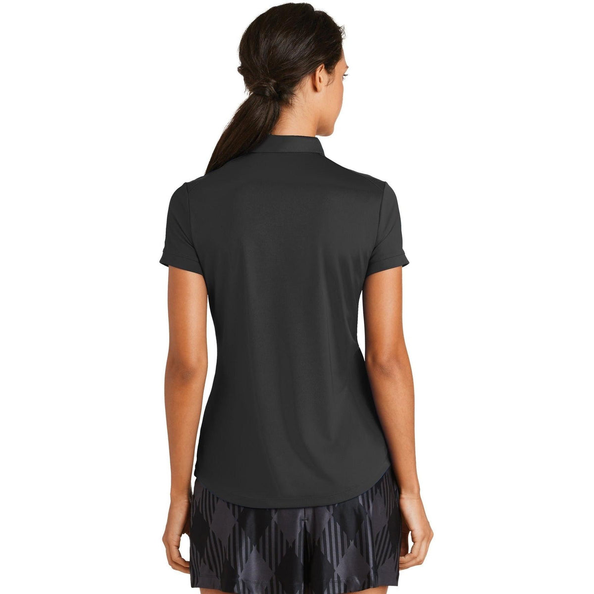 no-logo NIKE Ladies Dri-FIT Players Modern Fit Polo-Regular-NIKE-Thread Logic