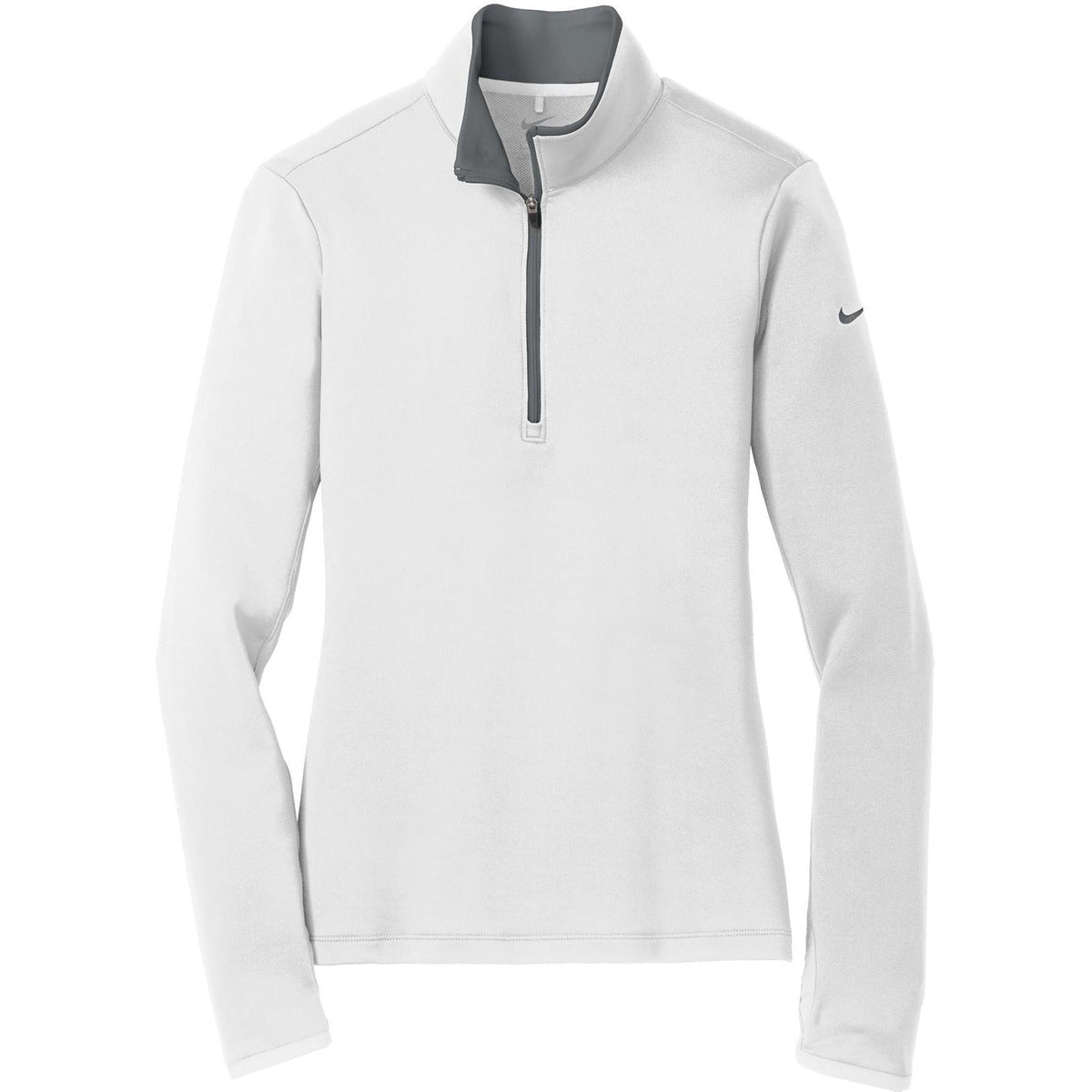 no-logo NIKE Ladies Dri-FIT Stretch 1/2-Zip Cover-Up