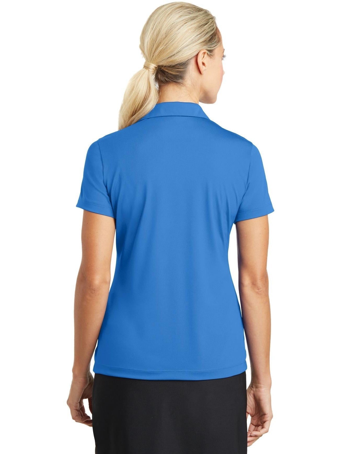 no-logo NIKE Ladies Dri-FIT Vertical Mesh Polo-Active-NIKE-Thread Logic