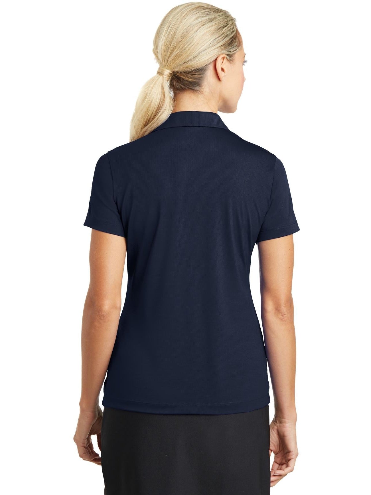 no-logo NIKE Ladies Dri-FIT Vertical Mesh Polo-Active-NIKE-Thread Logic