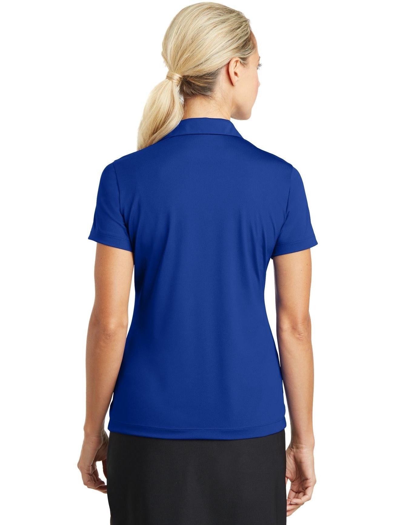 no-logo NIKE Ladies Dri-FIT Vertical Mesh Polo-Active-NIKE-Thread Logic