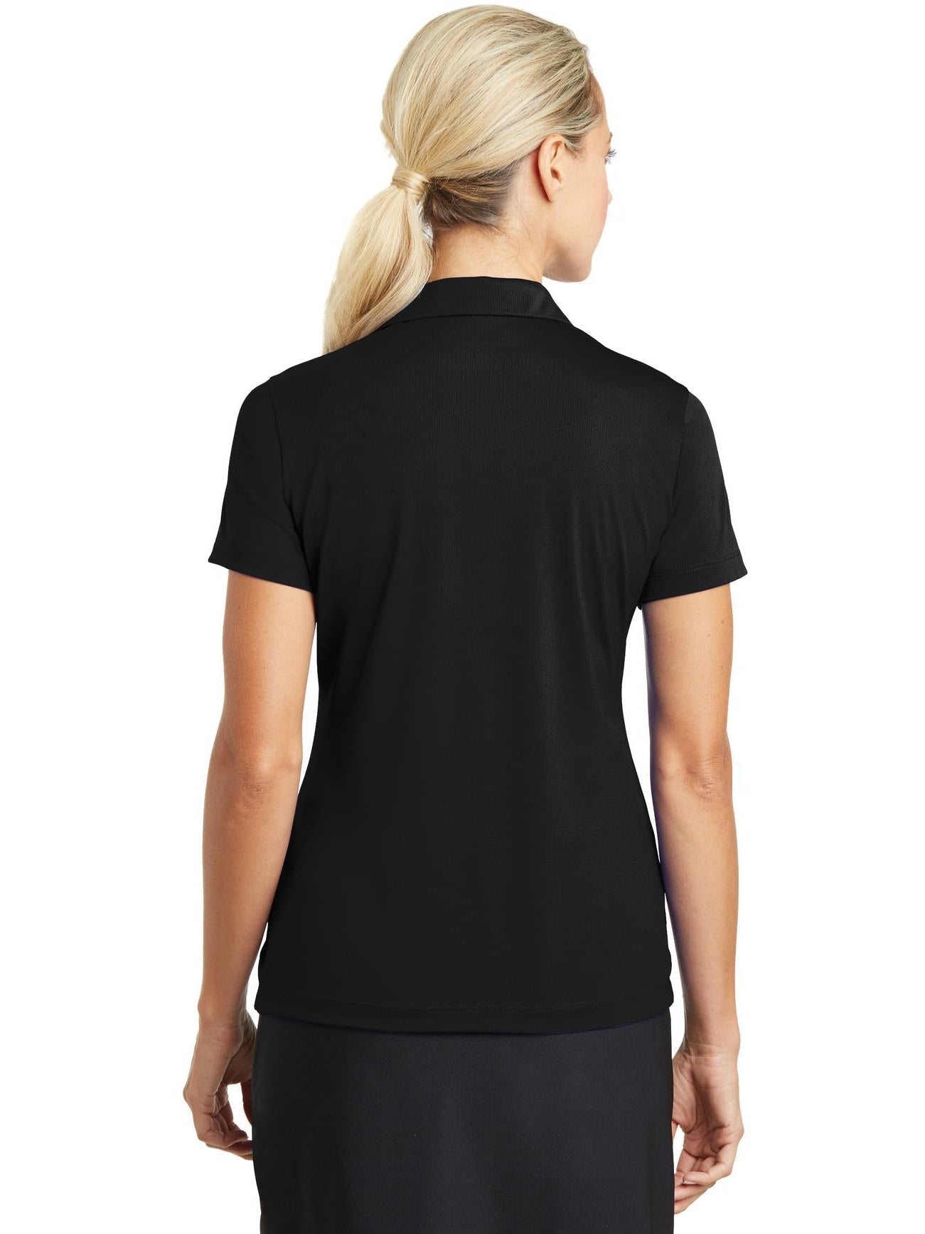 no-logo NIKE Ladies Dri-FIT Vertical Mesh Polo-Active-NIKE-Thread Logic