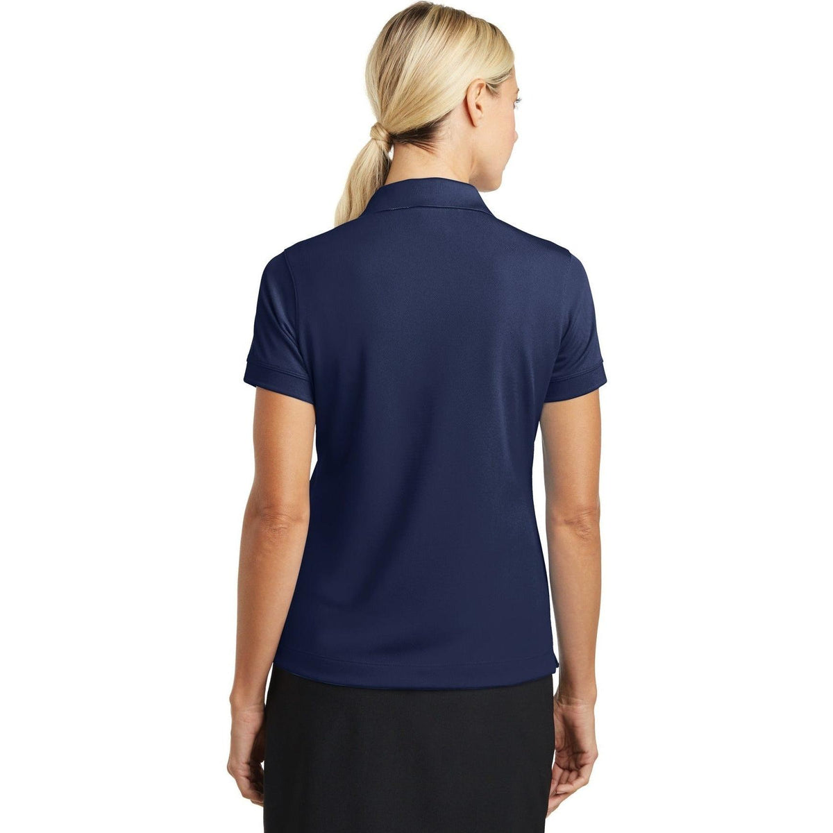 no-logo NIKE Ladies Dri-Fit Classic Polo-Regular-NIKE-Thread Logic