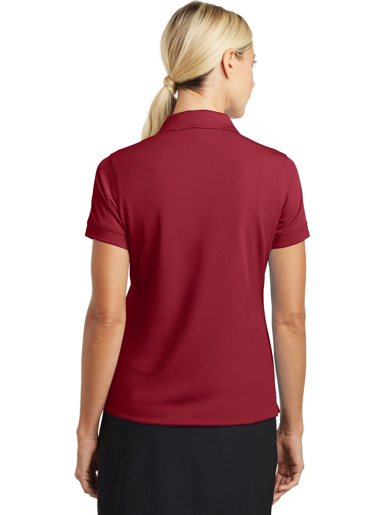 no-logo NIKE Ladies Dri-Fit Classic Polo-Regular-NIKE-Thread Logic
