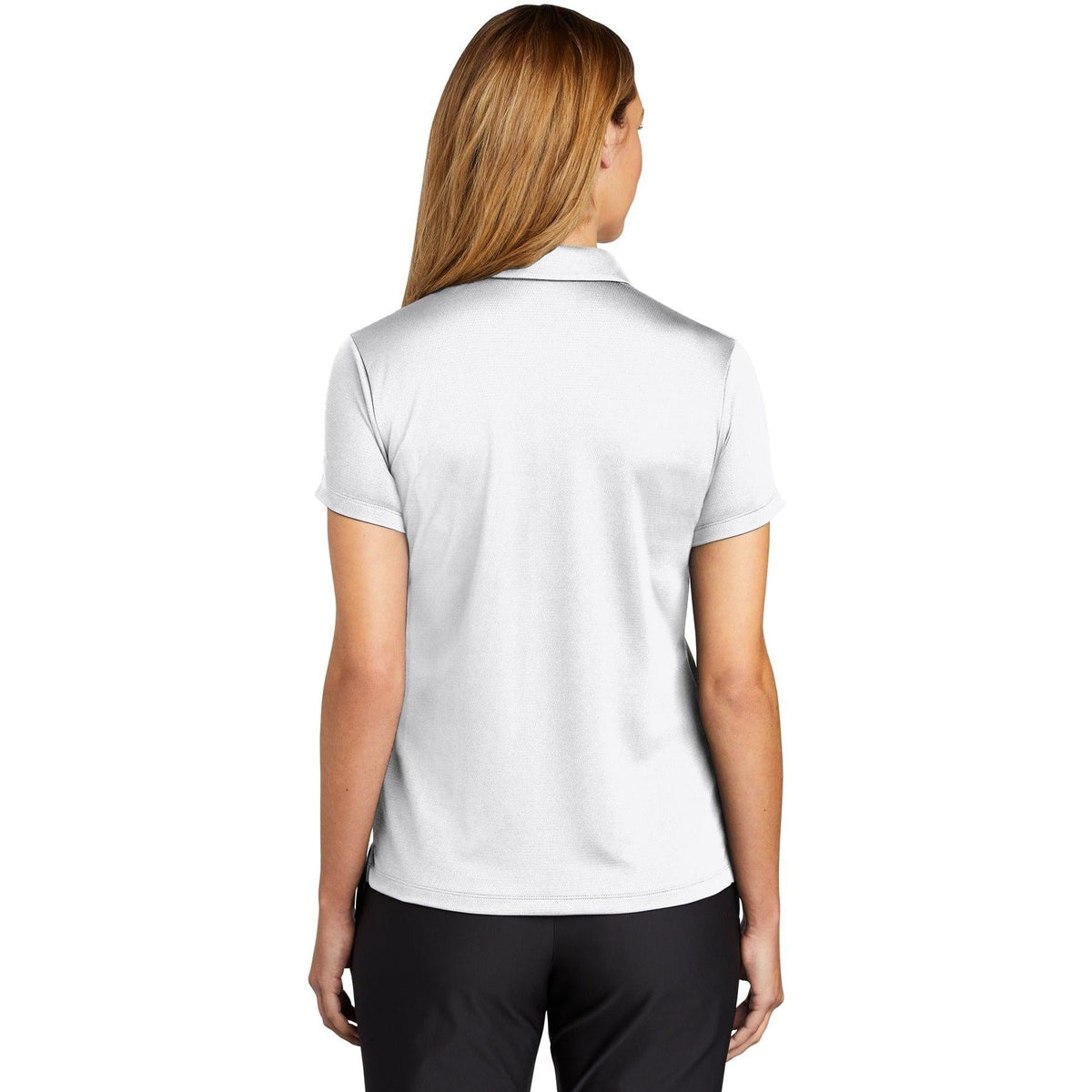 no-logo NIKE Women's Dry Essential Solid Polo-Regular-Nike-Thread Logic