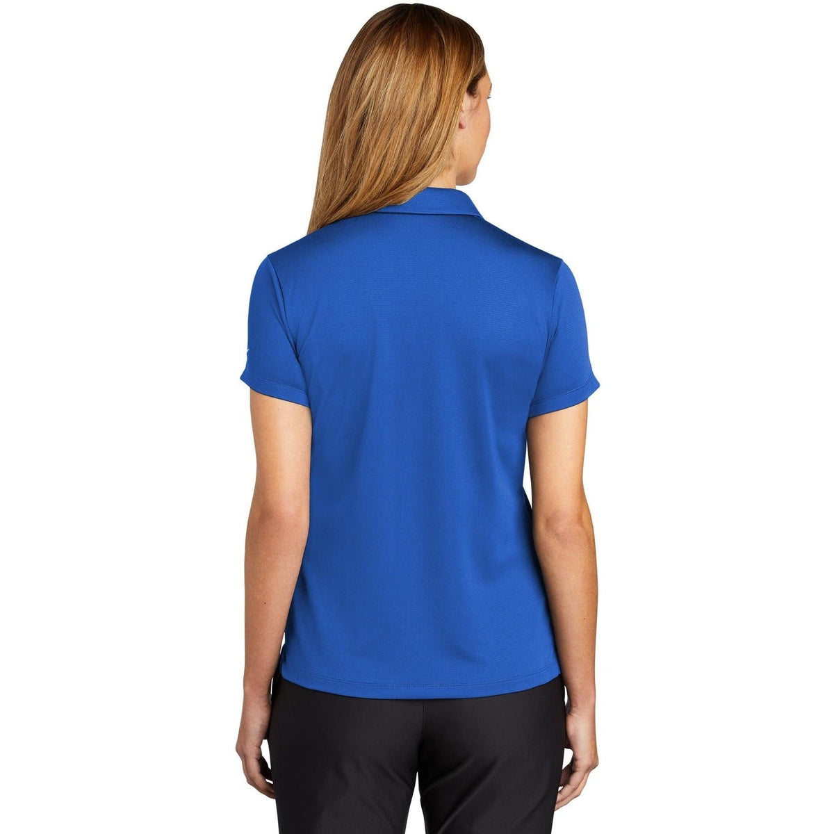 no-logo NIKE Women's Dry Essential Solid Polo-Regular-Nike-Thread Logic