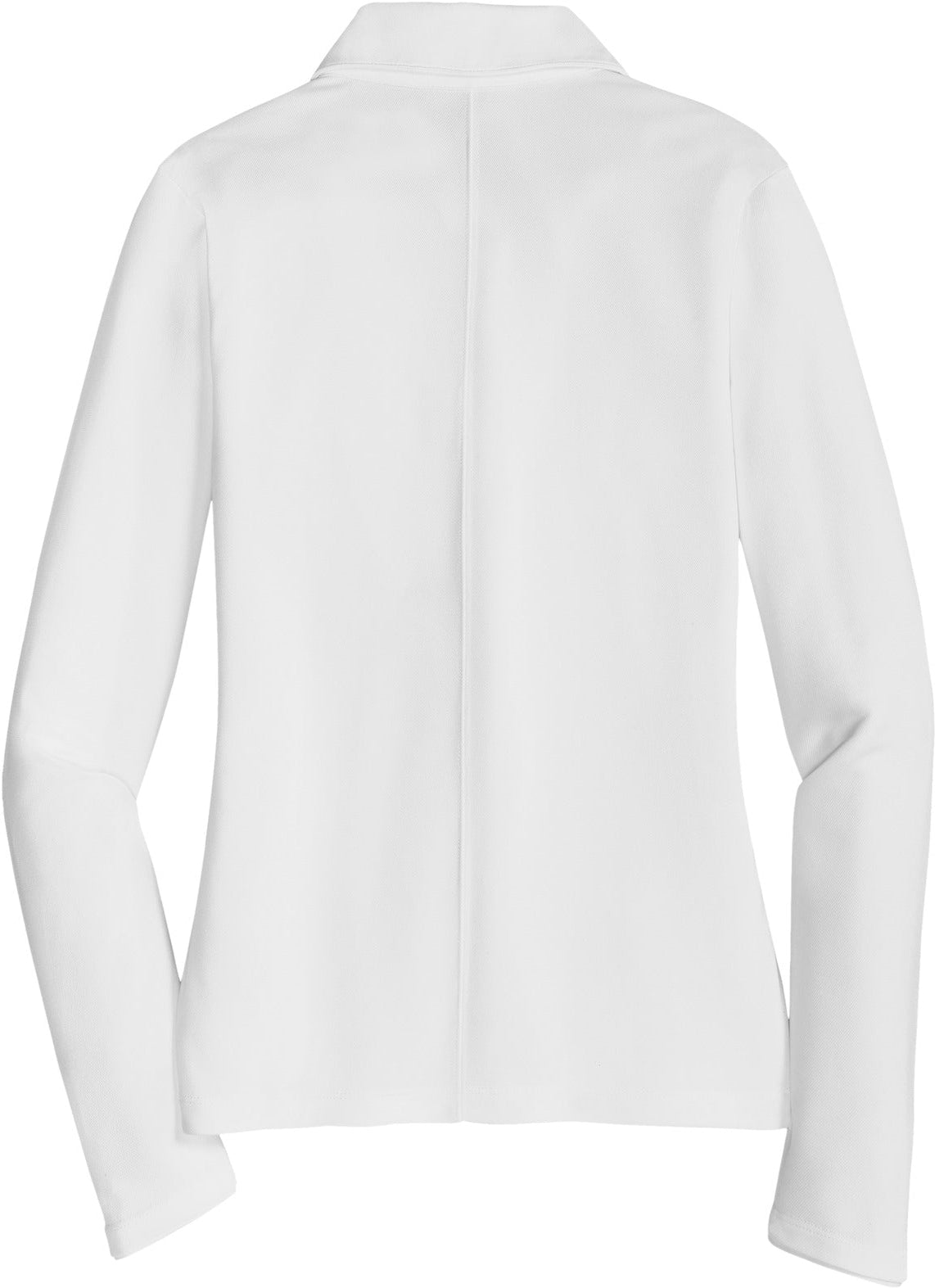 no-logo NIKE Ladies Long Sleeve Dri-FIT Stretch Tech Polo-Regular-NIKE-Thread Logic