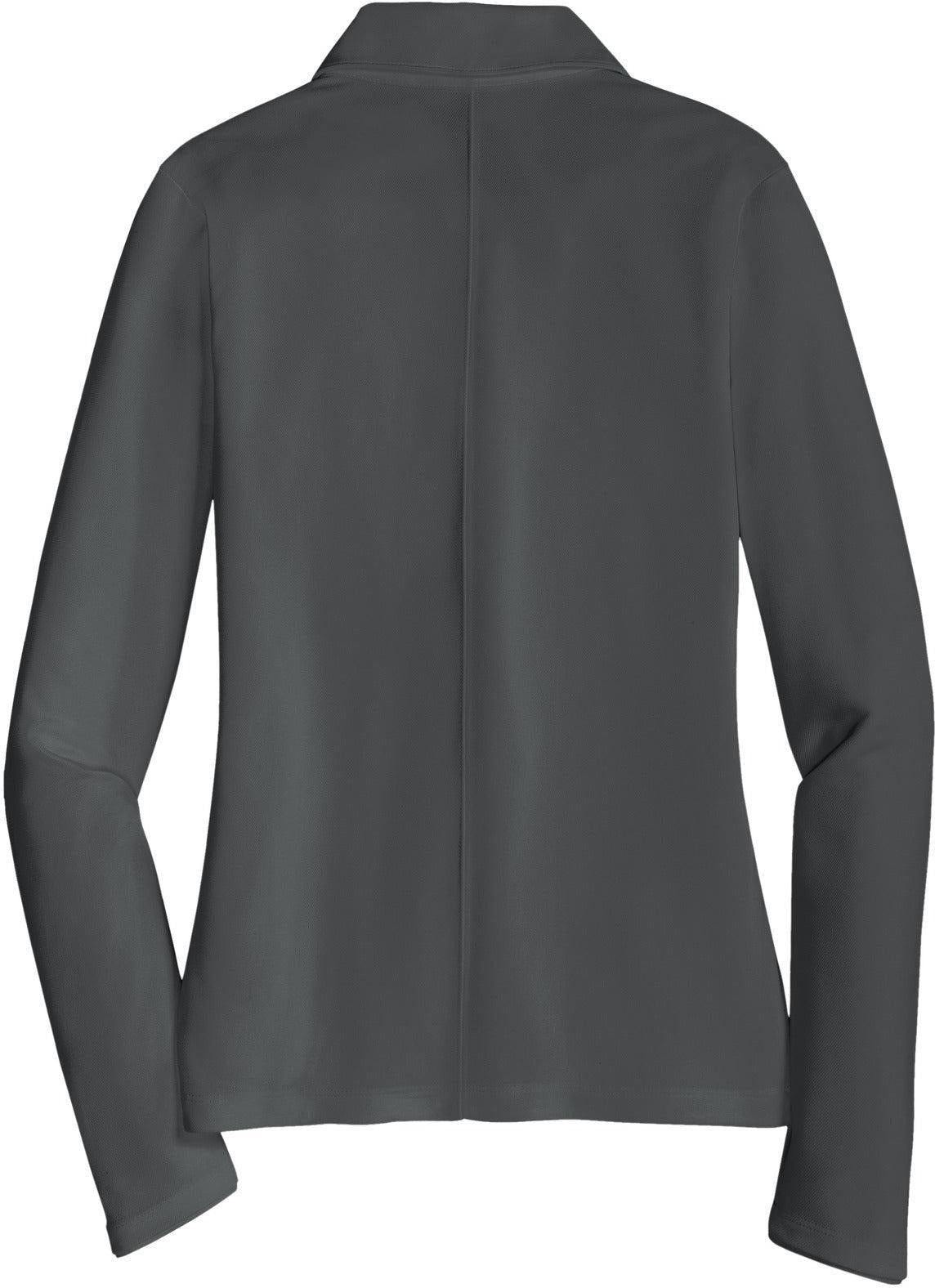 no-logo NIKE Ladies Long Sleeve Dri-FIT Stretch Tech Polo-Regular-NIKE-Thread Logic