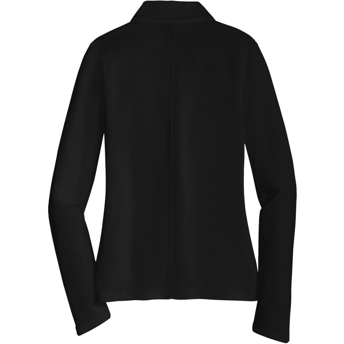 no-logo NIKE Women's Long Sleeve Dri-FIT Stretch Tech Polo-Polos-Nike-Thread Logic