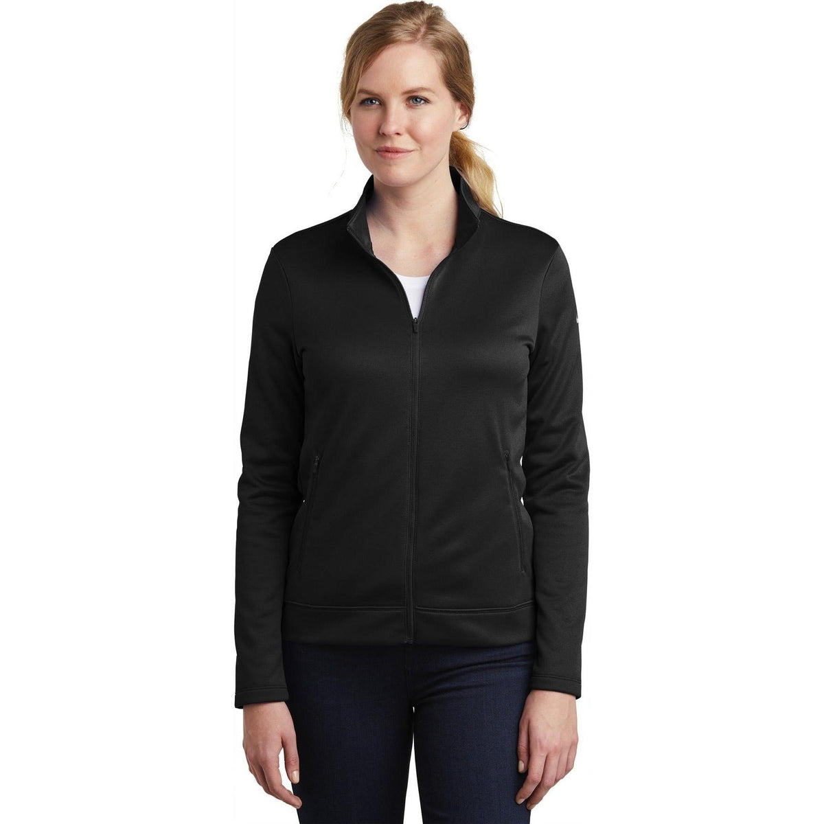 no-logo NIKE Women's Therma-FIT Full-Zip Fleece-Full Zips-Nike-Thread Logic