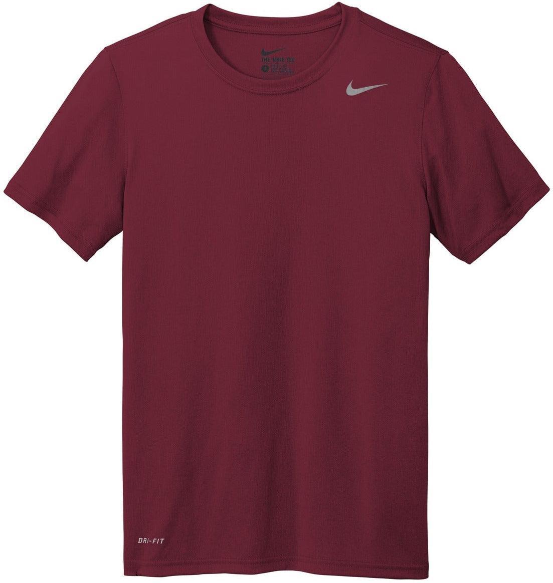 No-Logo CLOSEOUT - NIKE Legend Tee-Polos-Nike-Deep Maroon-S-Thread Logic