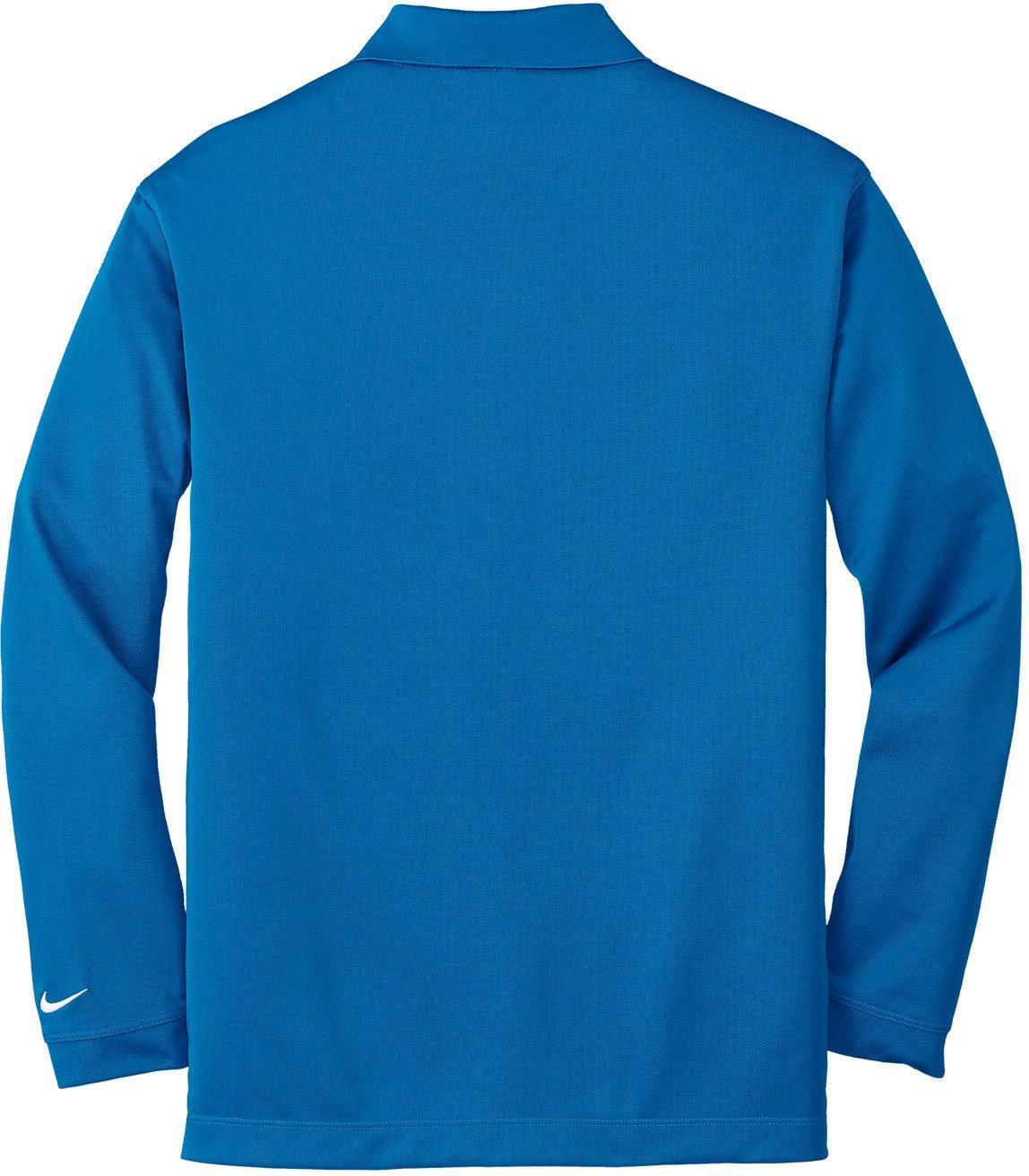 no-logo NIKE Long Sleeve Dri-FIT Stretch Tech Polo-Regular-NIKE-Thread Logic
