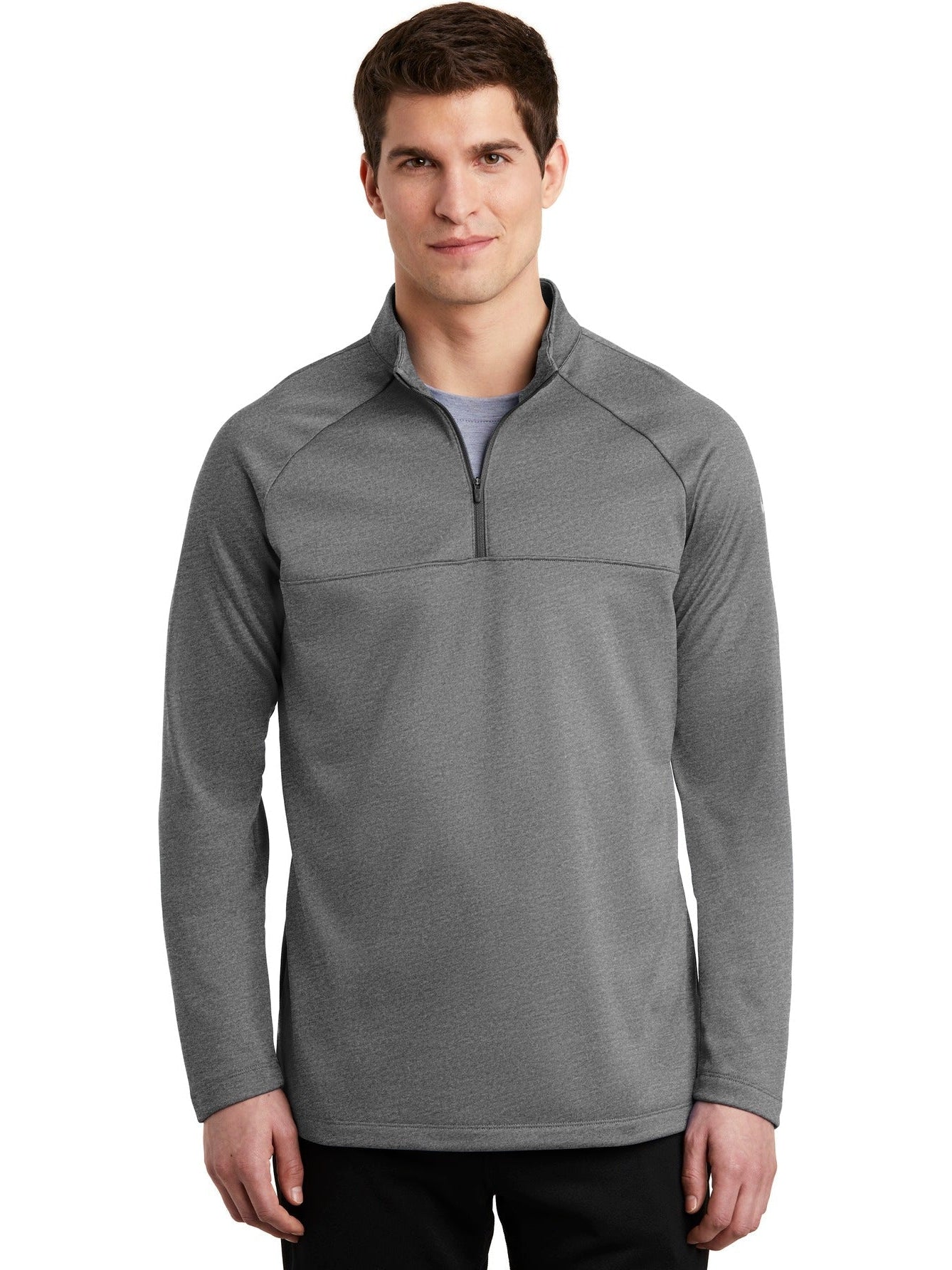 no-logo NIKE Therma-FIT 1/2-Zip Fleece-Regular-NIKE-Thread Logic