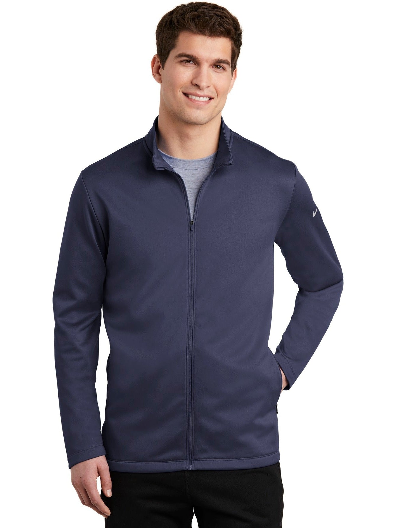 no-logo NIKE Therma-FIT Full-Zip Fleece-Regular-NIKE-Thread Logic