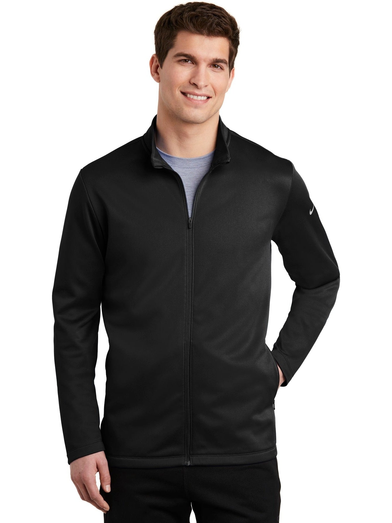 no-logo NIKE Therma-FIT Full-Zip Fleece-Regular-NIKE-Thread Logic