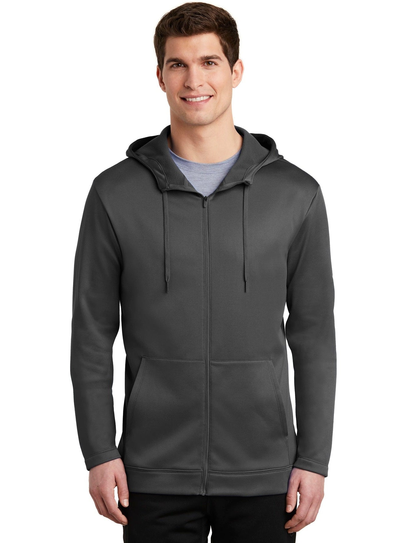 no-logo NIKE Therma-FIT Full-Zip Fleece Hoodie-Regular-NIKE-Thread Logic